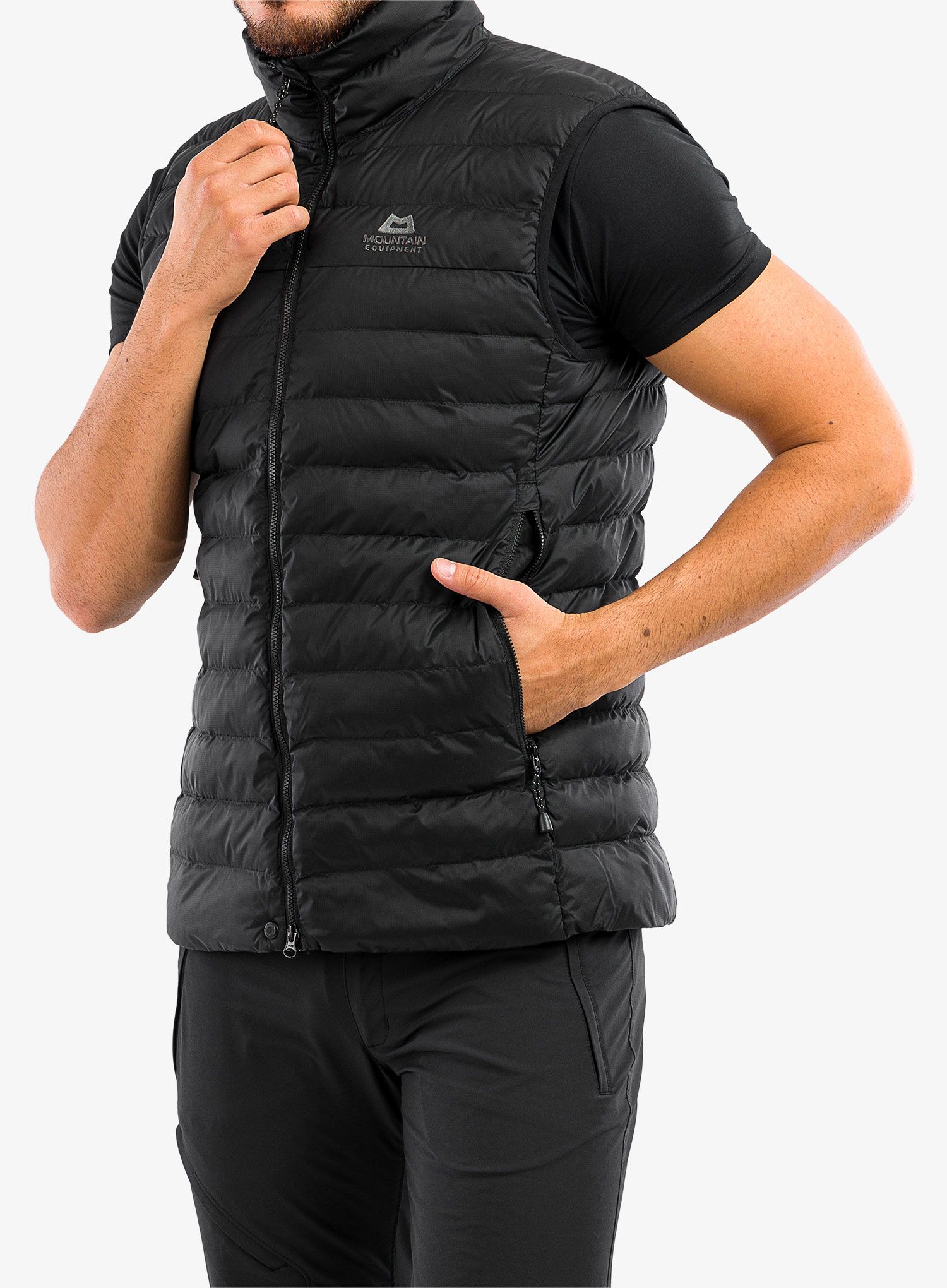 Zateplená vesta Mountain Equipment Superflux Vest - black