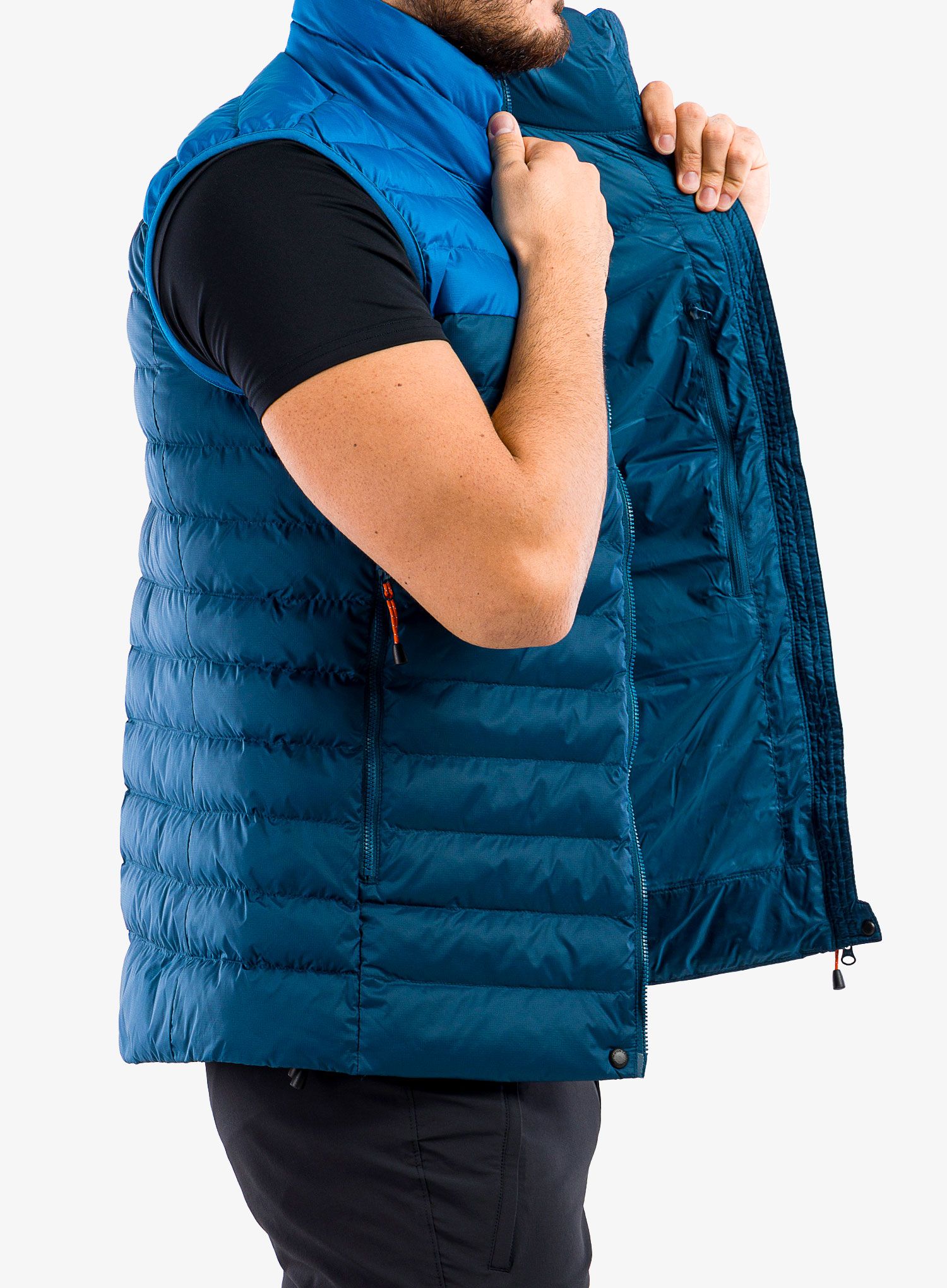 Zateplená vesta Mountain Equipment Superflux Vest - majolica/mykonos