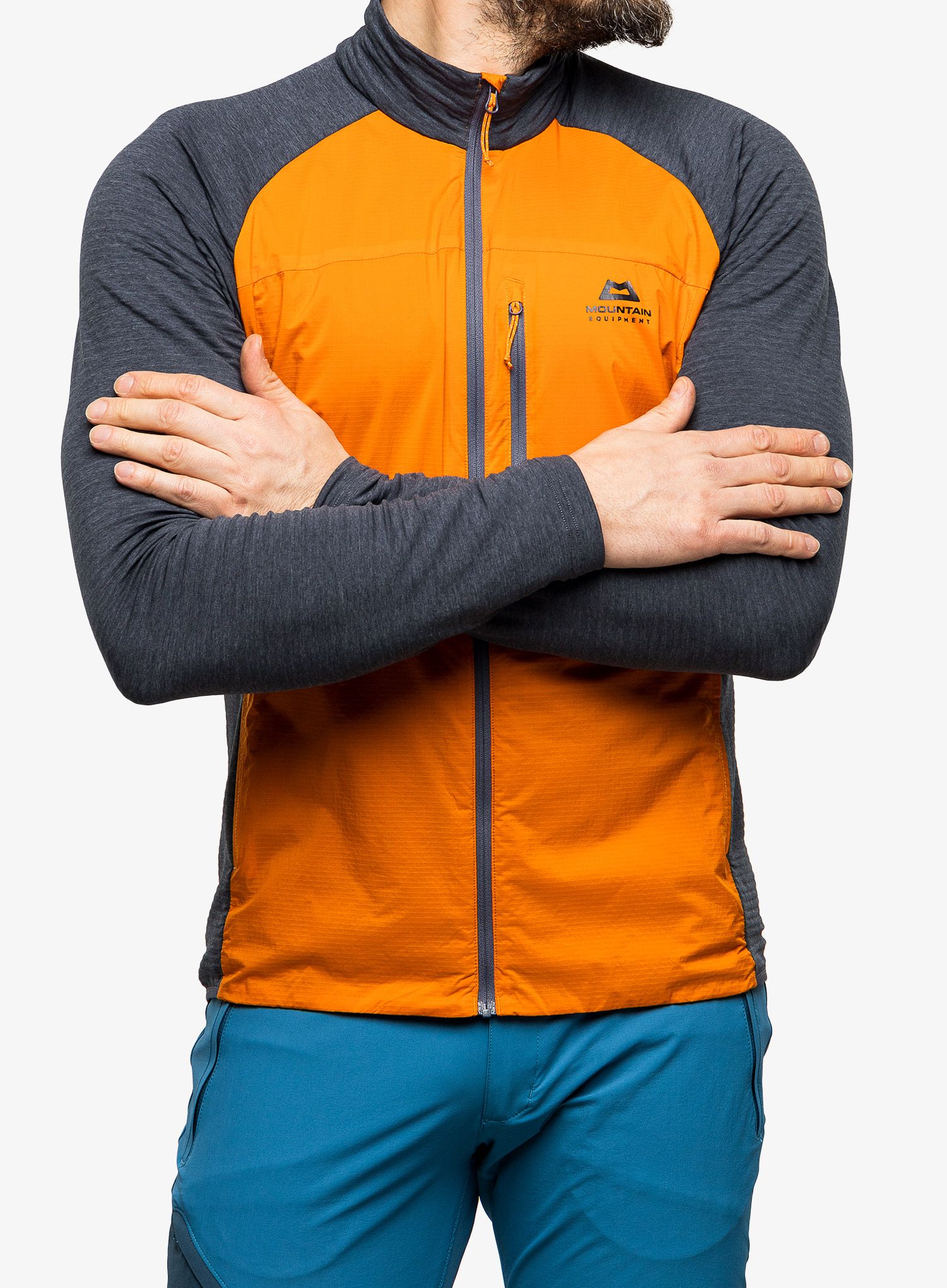 Hybridní bunda Mountain Equipment Trembler Jacket - ember/ombre