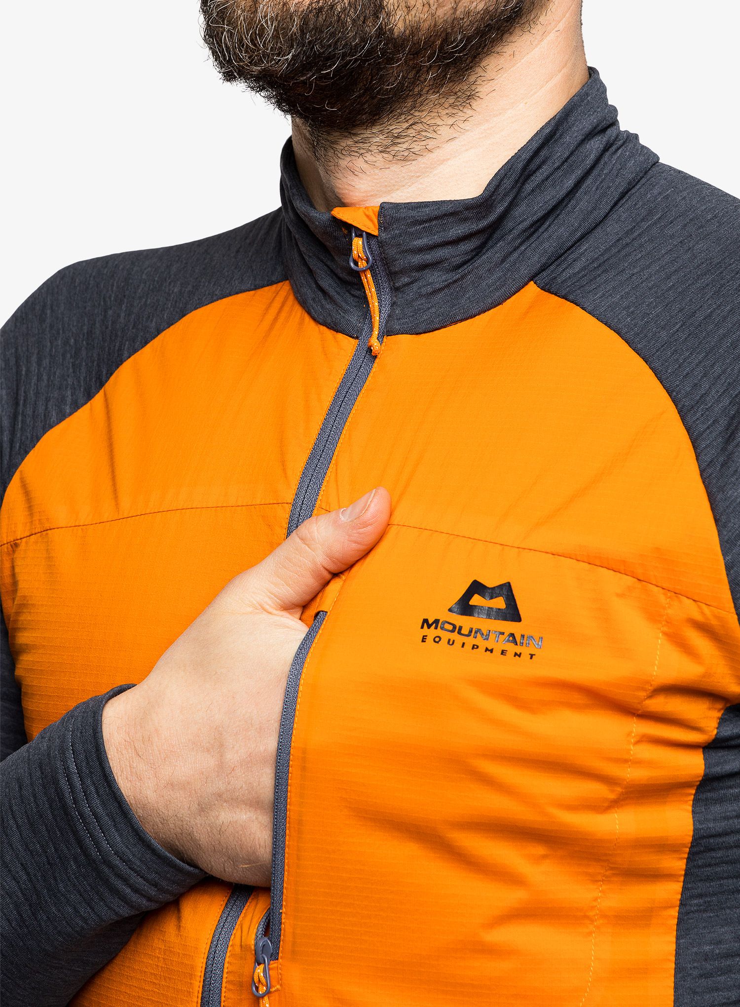 Hybridní bunda Mountain Equipment Trembler Jacket - ember/ombre