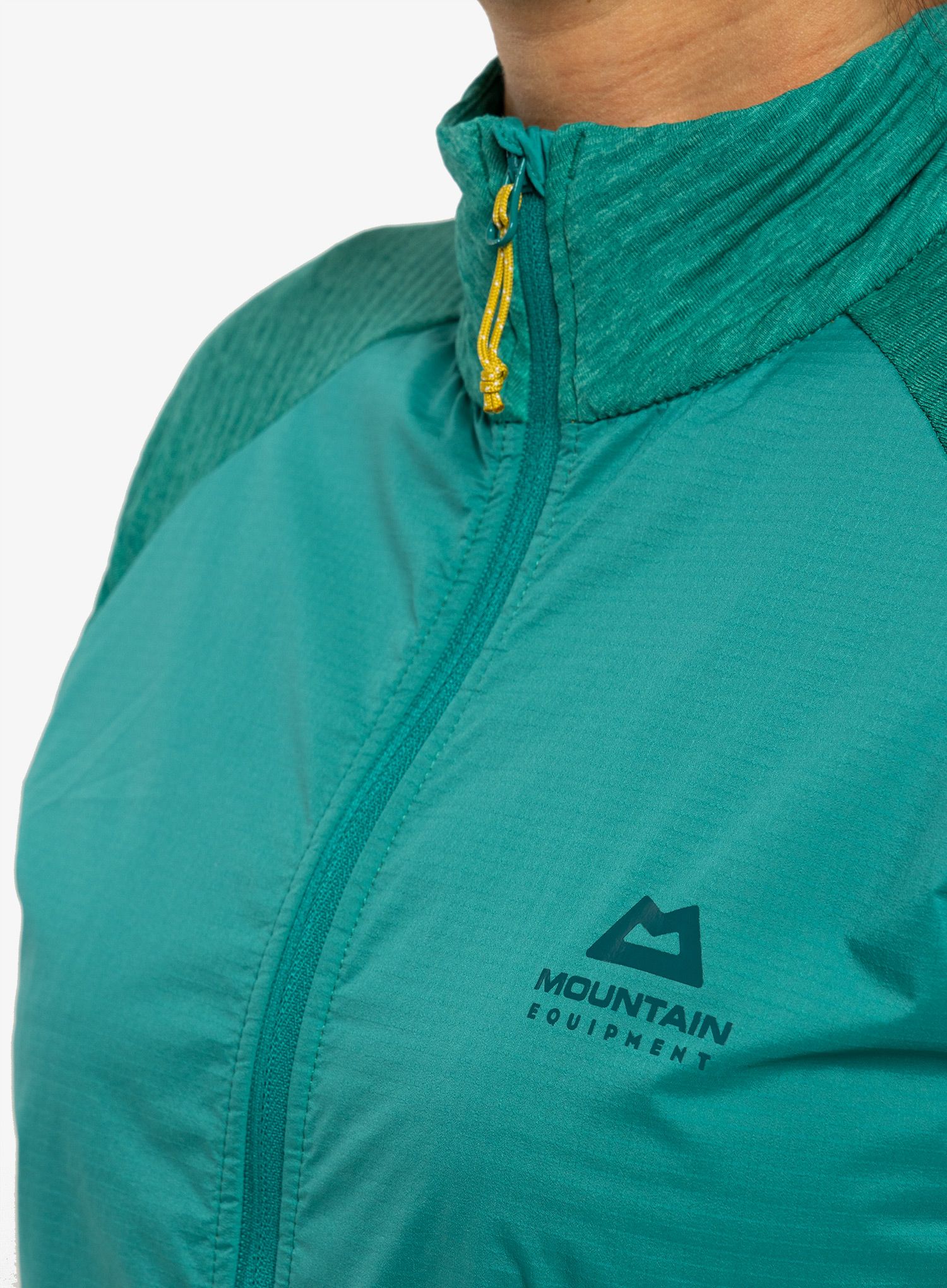 Hybridní bunda dámská Mountain Equipment Trembler Jacket - jade/spruce