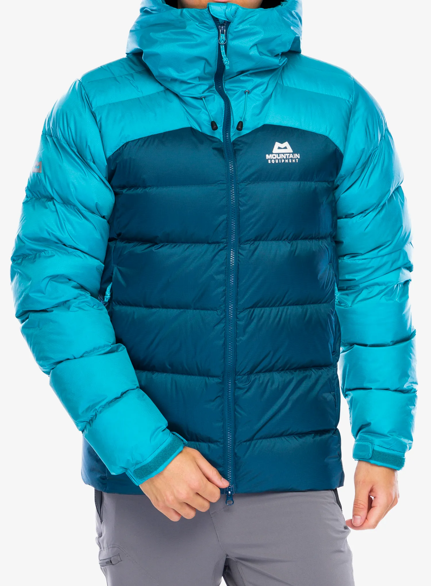 Péřová bunda Mountain Equipment Vega Jacket - majolica/topaz
