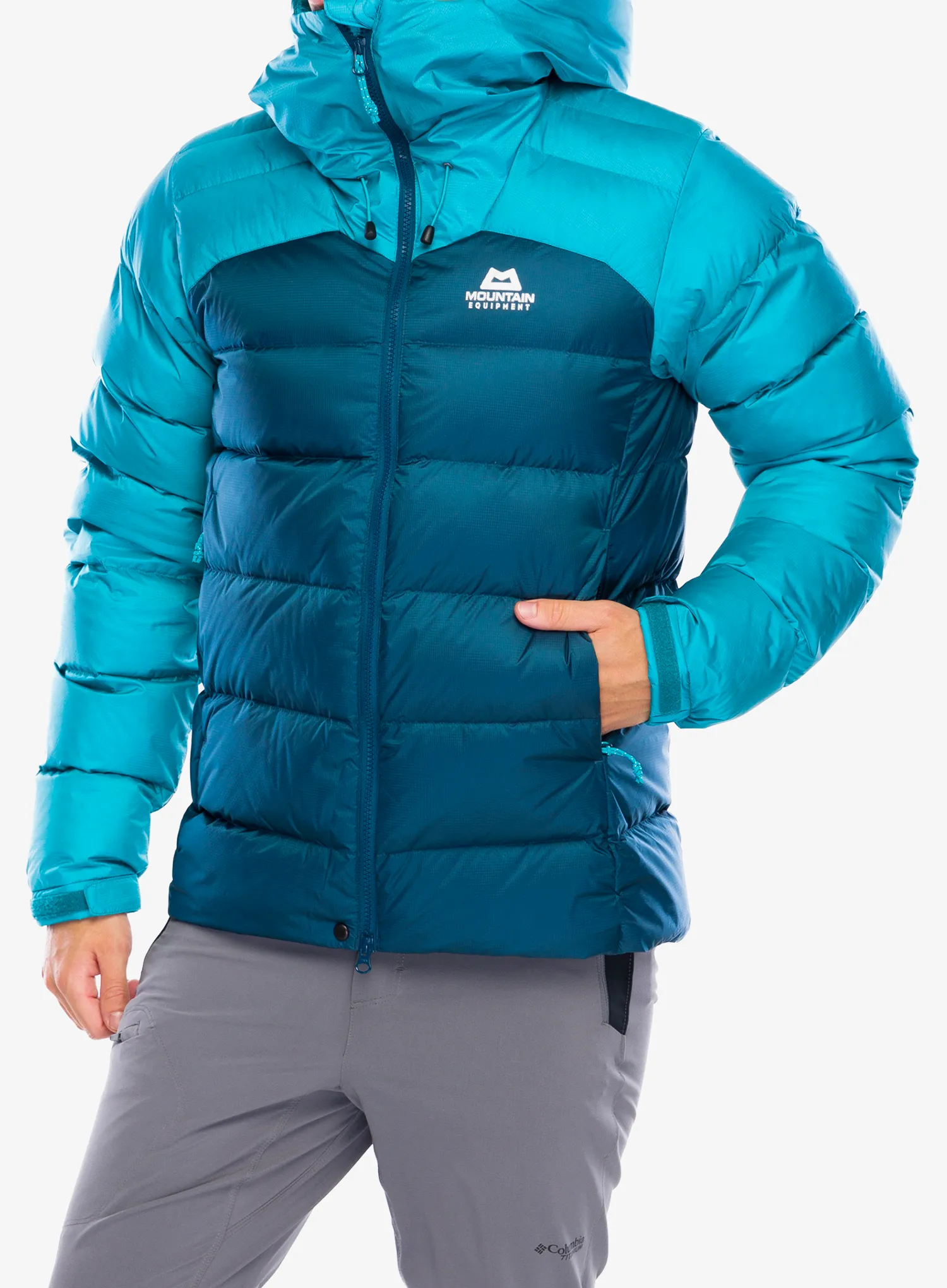Péřová bunda Mountain Equipment Vega Jacket - majolica/topaz