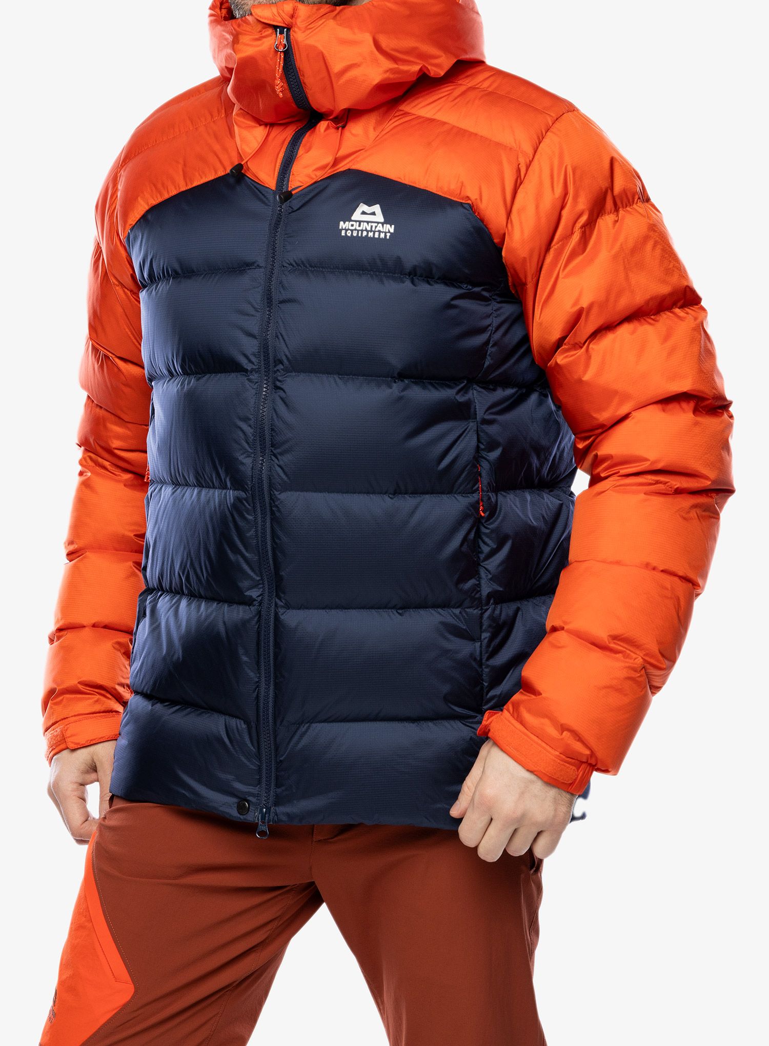 Péřová bunda Mountain Equipment Vega Jacket - cosmos/cardinal