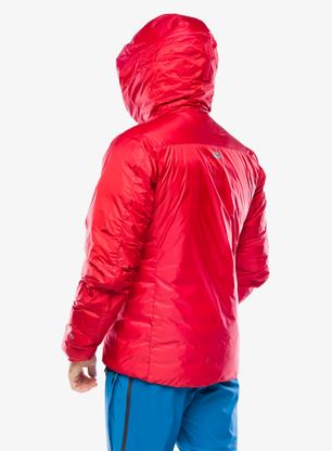 Péřová bunda Mountain Equipment Xeros Jacket - chili red/medieval