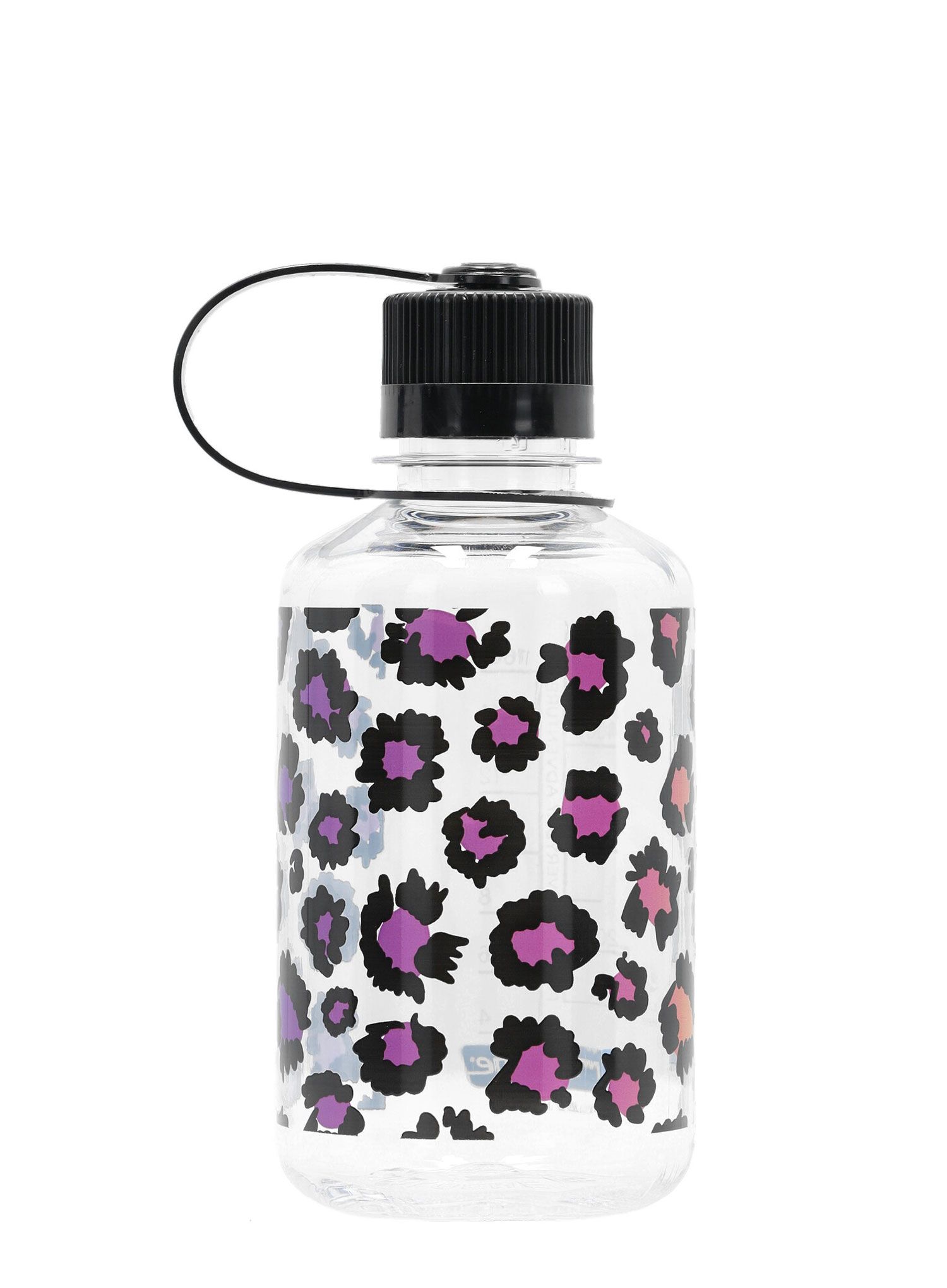 Dětská láhev na vodu Nalgene Narrow Mouth 16 oz (473 ml) - clear cheetah