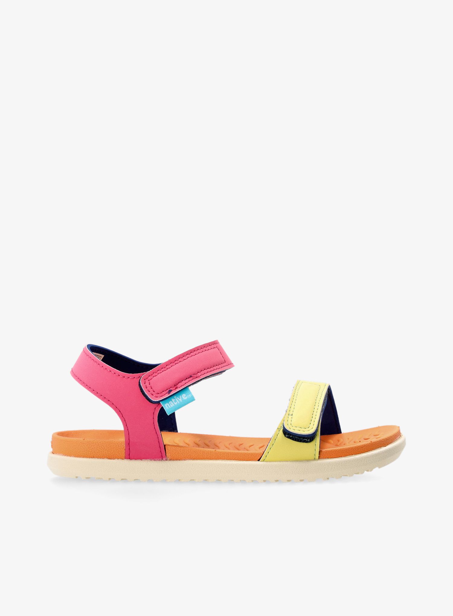 Dětské sandály Native Charley Sugarlite Block Child - dazzle morning/papaya/white
