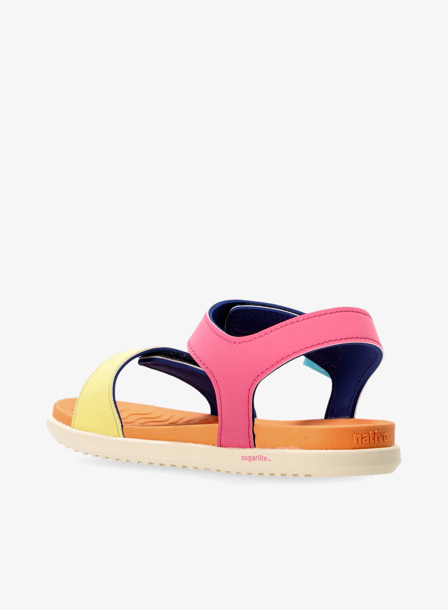 Dětské sandály Native Charley Sugarlite Block Child - dazzle morning/papaya/white