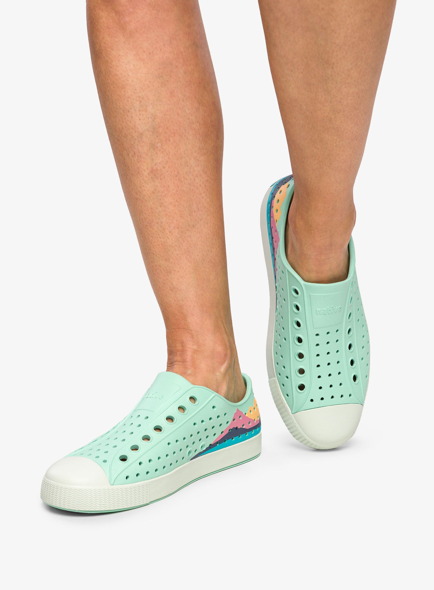 Outdoorové boty Native Jefferson Block - hydra blue