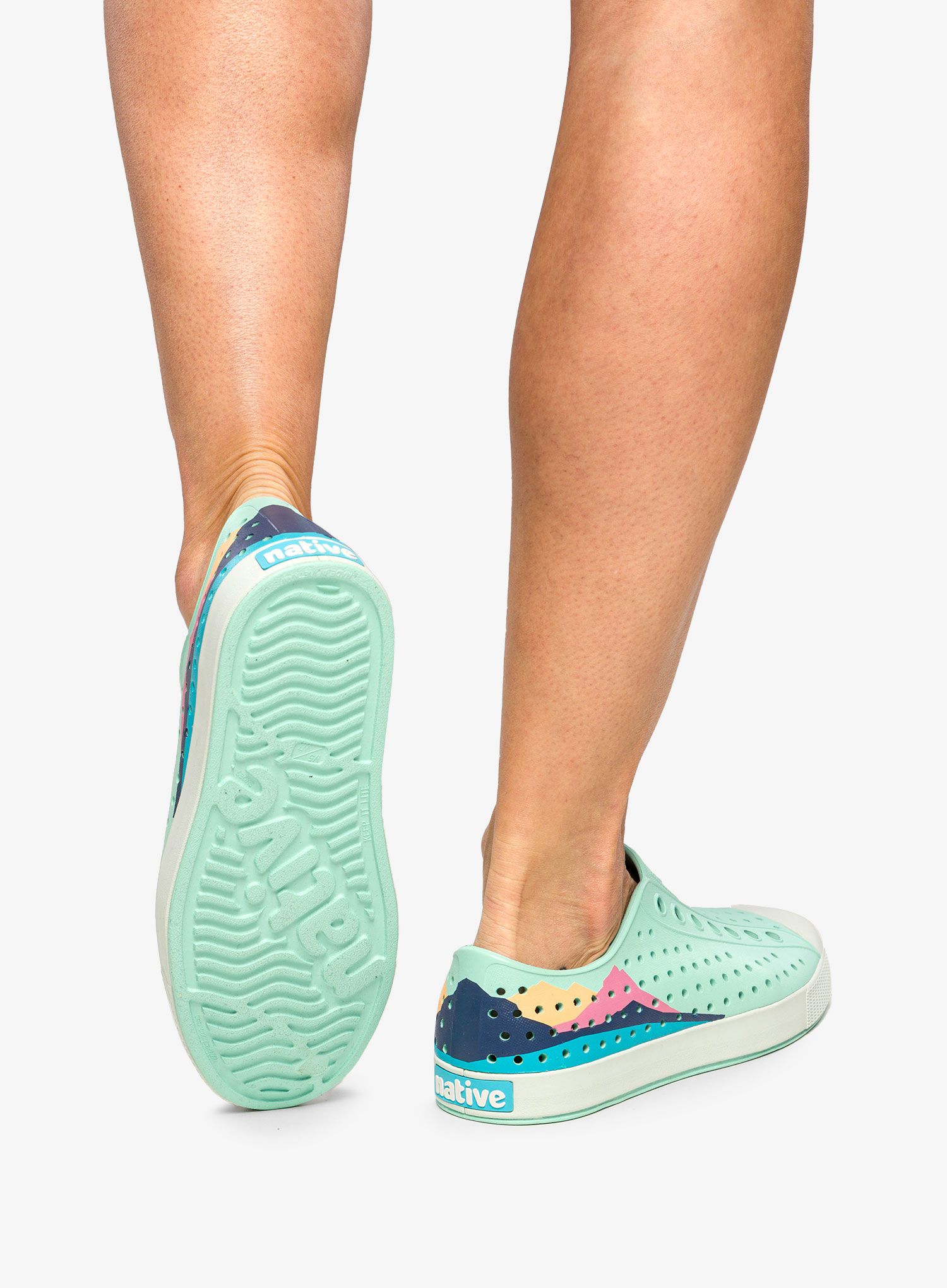 Outdoorové boty Native Jefferson Block - hydra blue