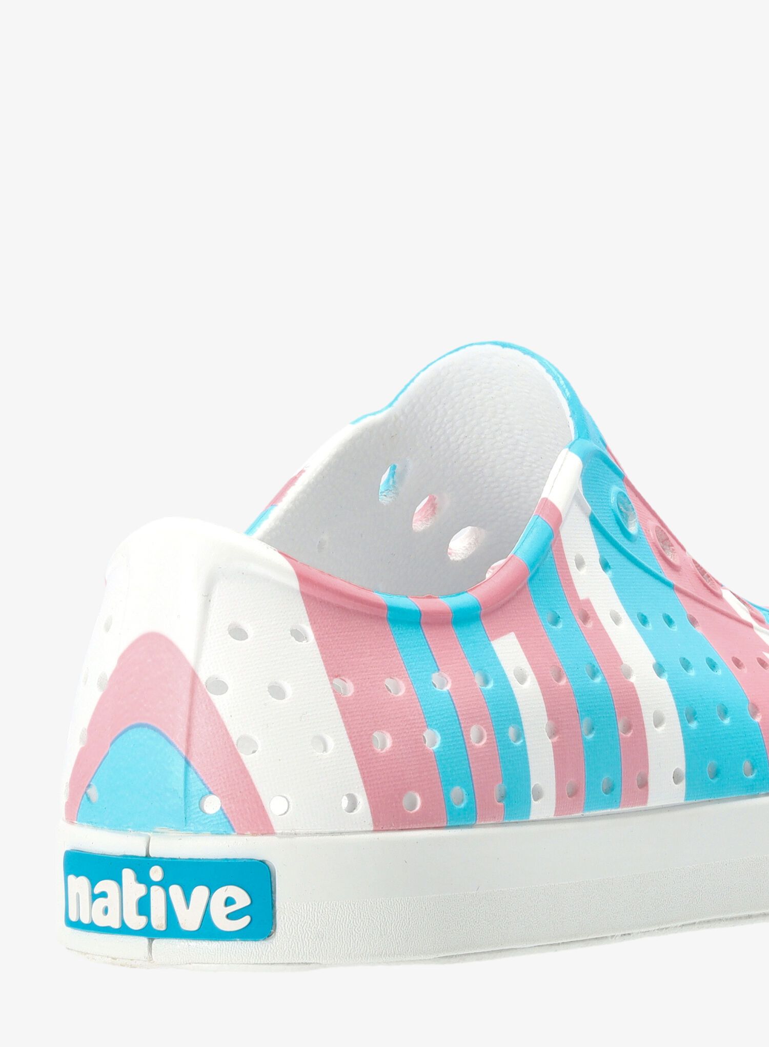 Dámské outdoorové boty Native Jefferson Print - white/pastel stripes