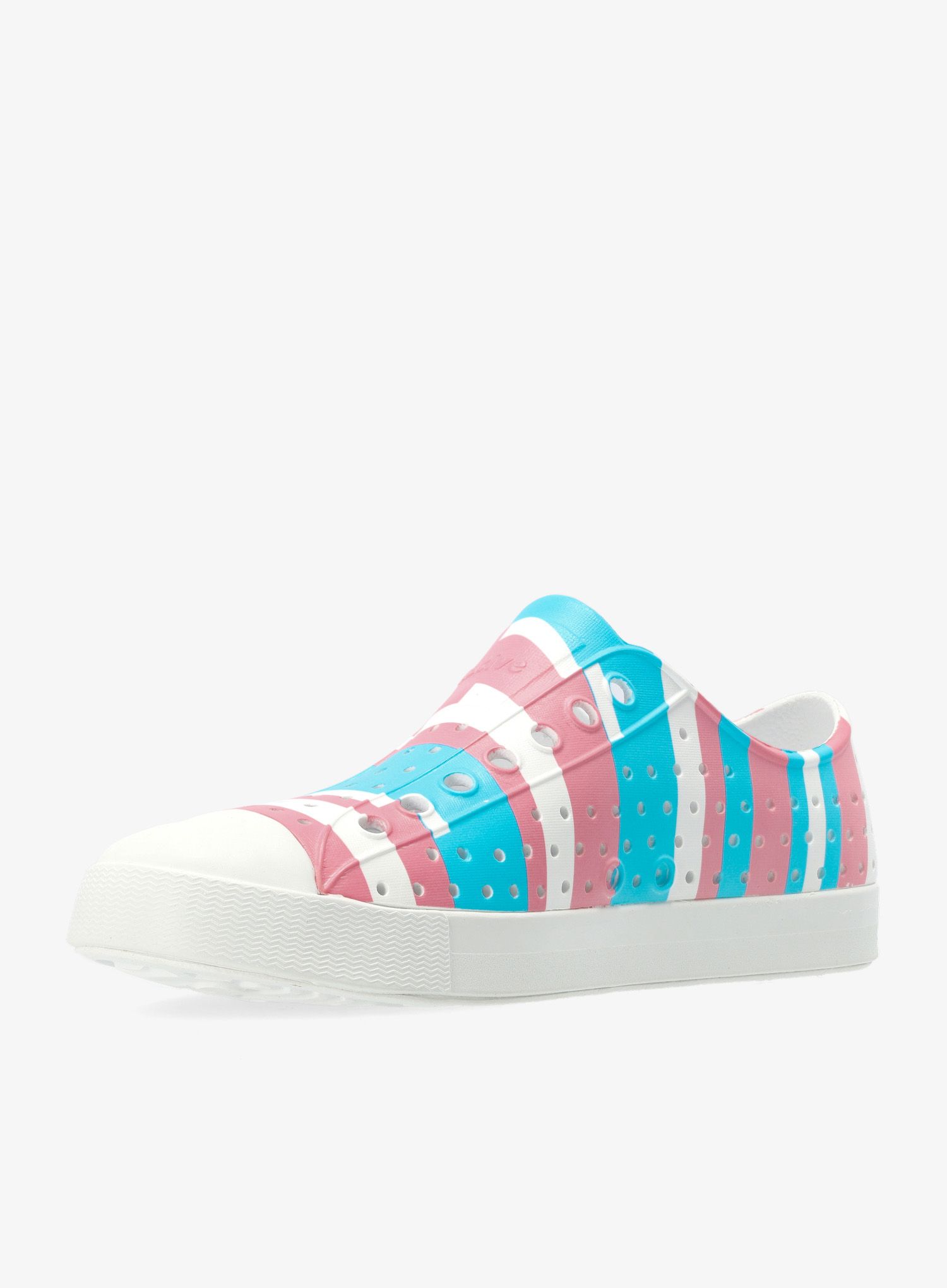 Dámské outdoorové boty Native Jefferson Print - white/pastel stripes