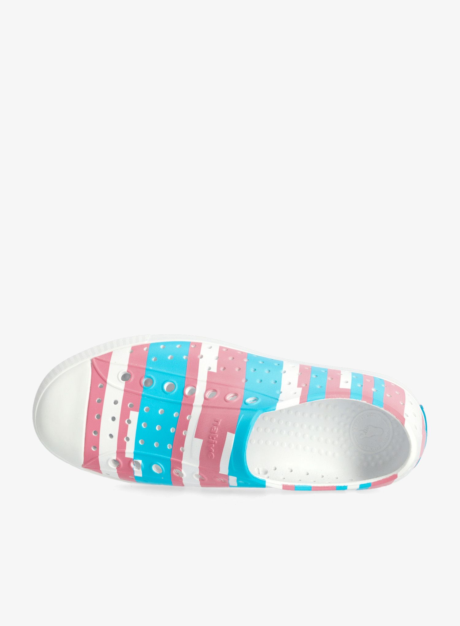 Dámské outdoorové boty Native Jefferson Print - white/pastel stripes