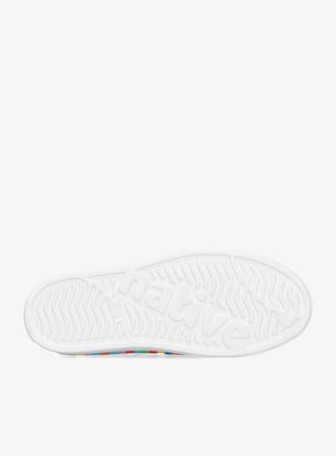 Vycházkové boty Native Jefferson Sugarlite Print - white/rainbow
