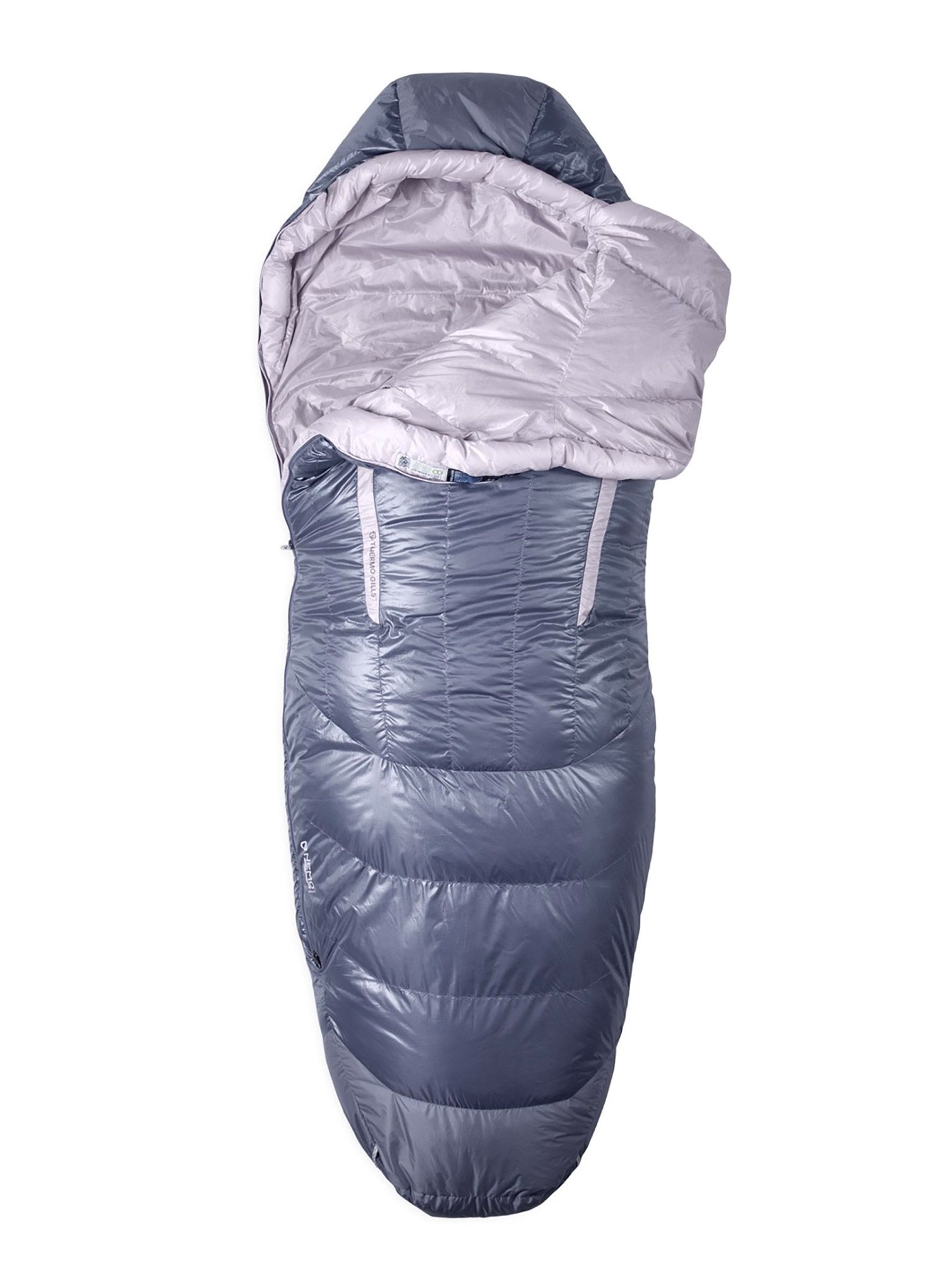 Dámský péřový spacák Nemo Disco 30 Long Endless Promise (183 cm) - blue granite
