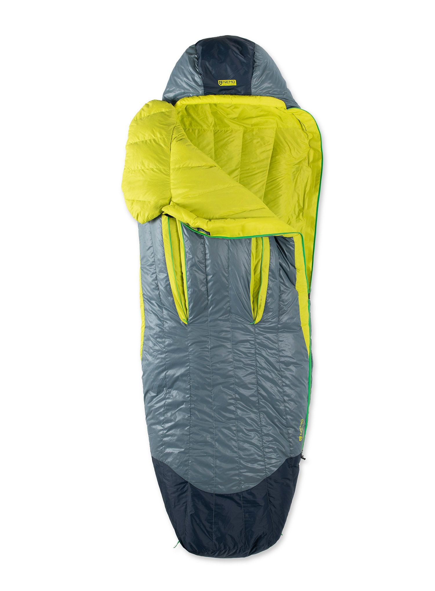 Perovy spacák Nemo Disco 30 Reg (183 cm) - spark/fortress