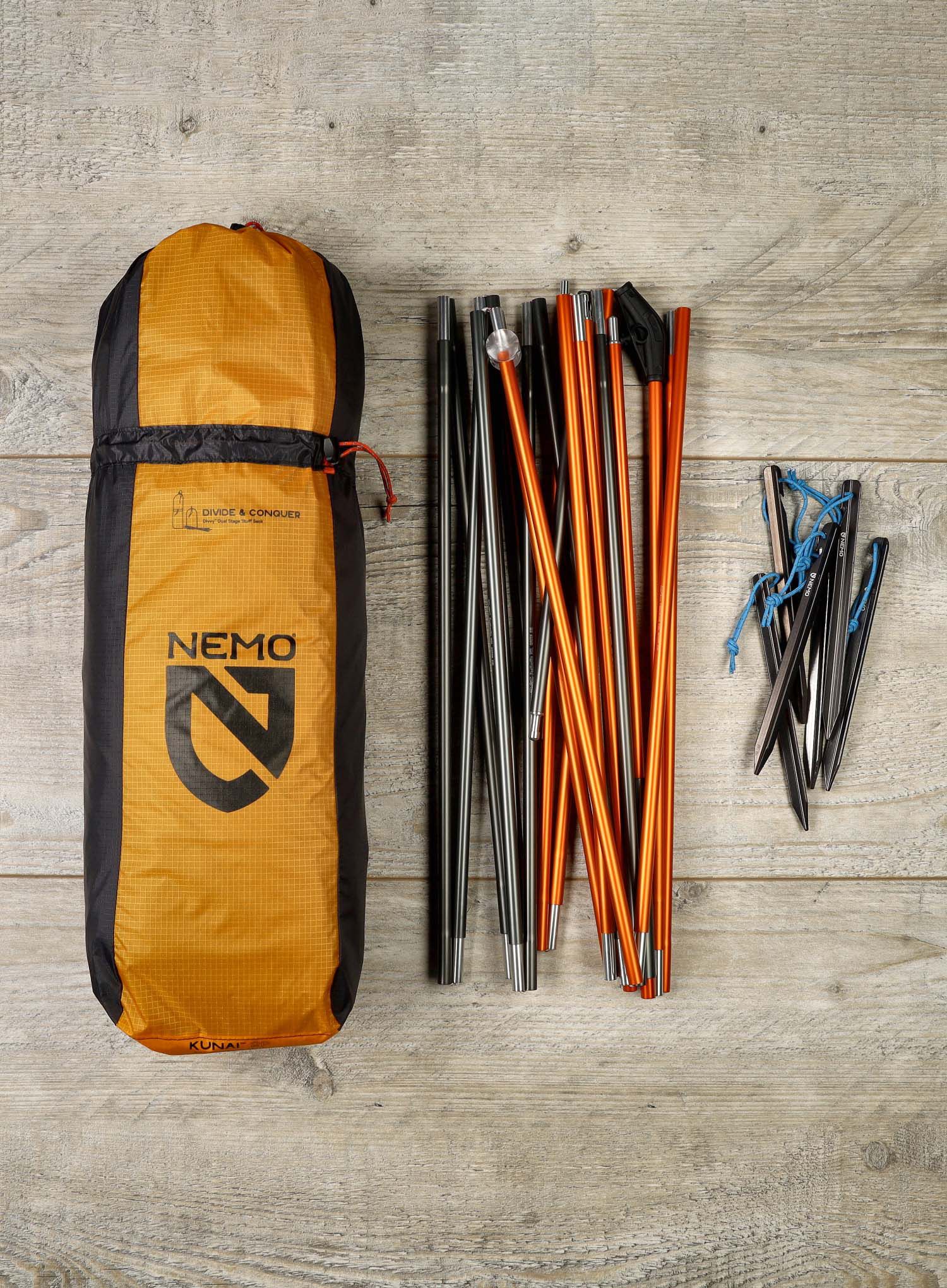 Stan pro 2 osoby Nemo Kunai 2P - orange
