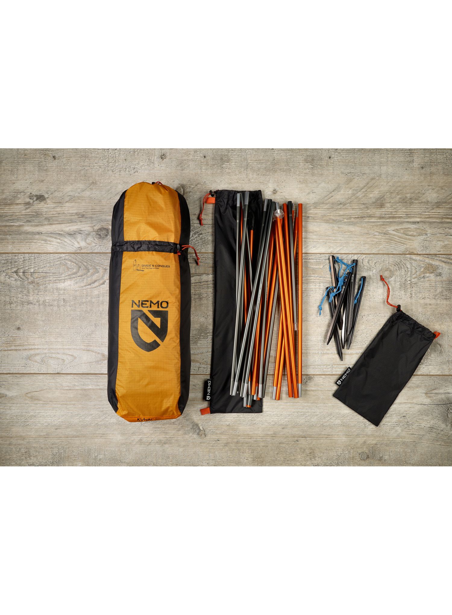 Stan pro 2 osoby Nemo Kunai 2P - orange