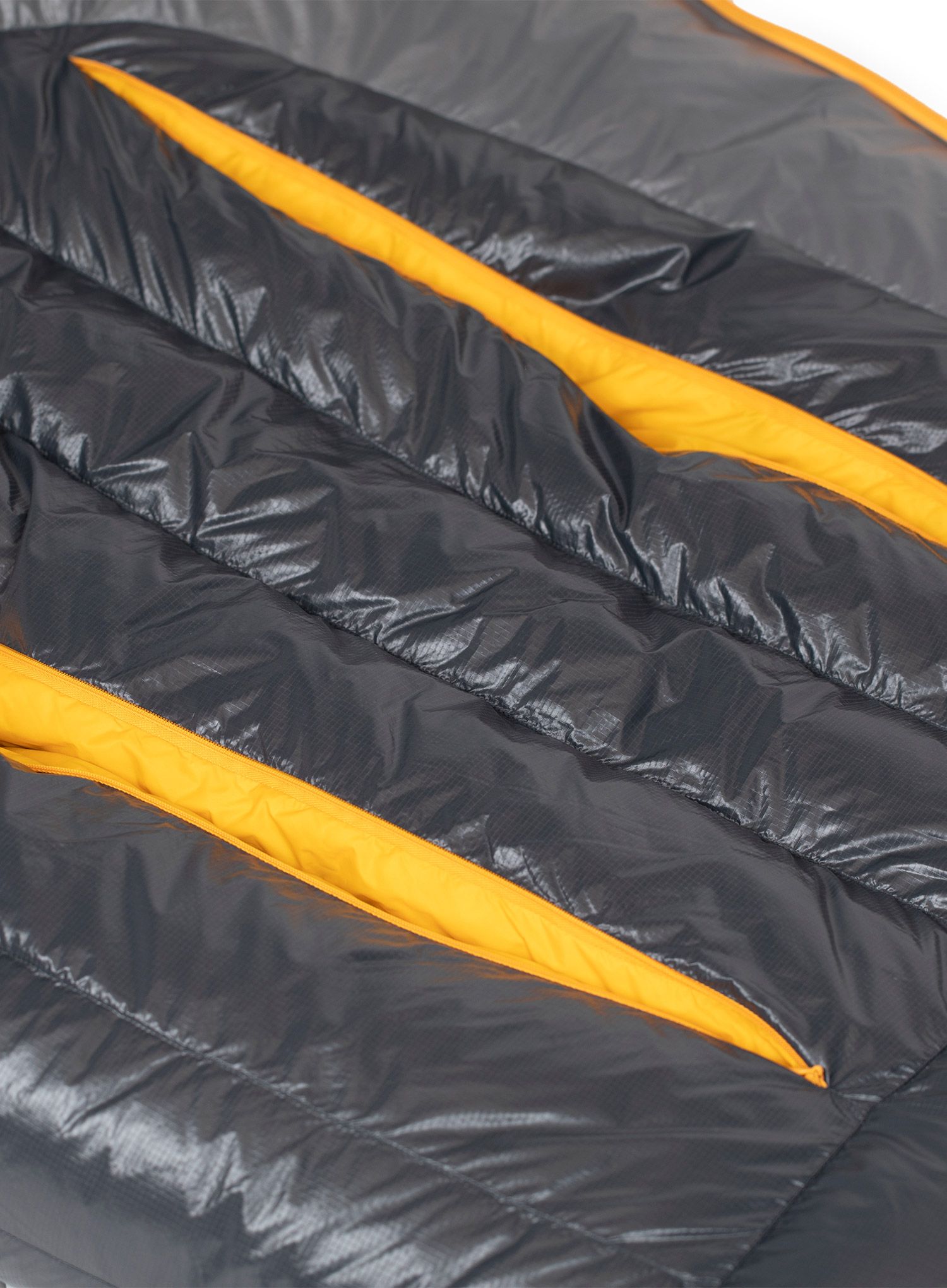 Perovy spacák Nemo Sonic 0 Reg (183 cm) - goodnight gray/goldfinch