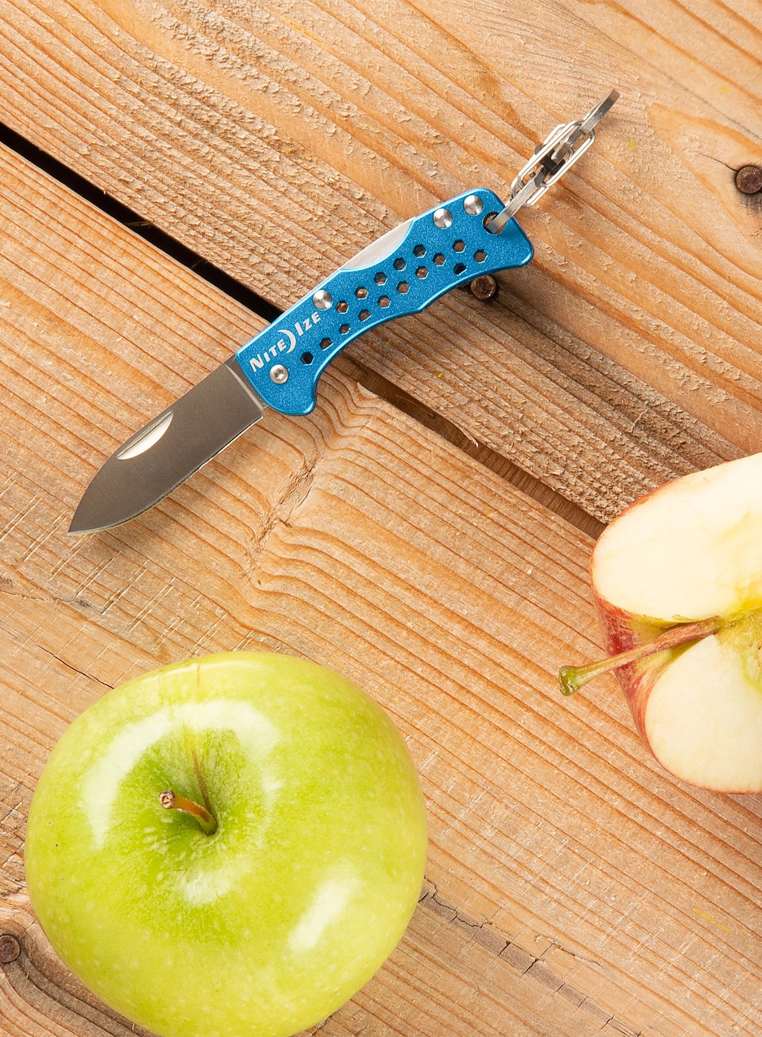 Nůž v podobě přívěsku Nite Ize DoohicKey Key Chain Knife - blue