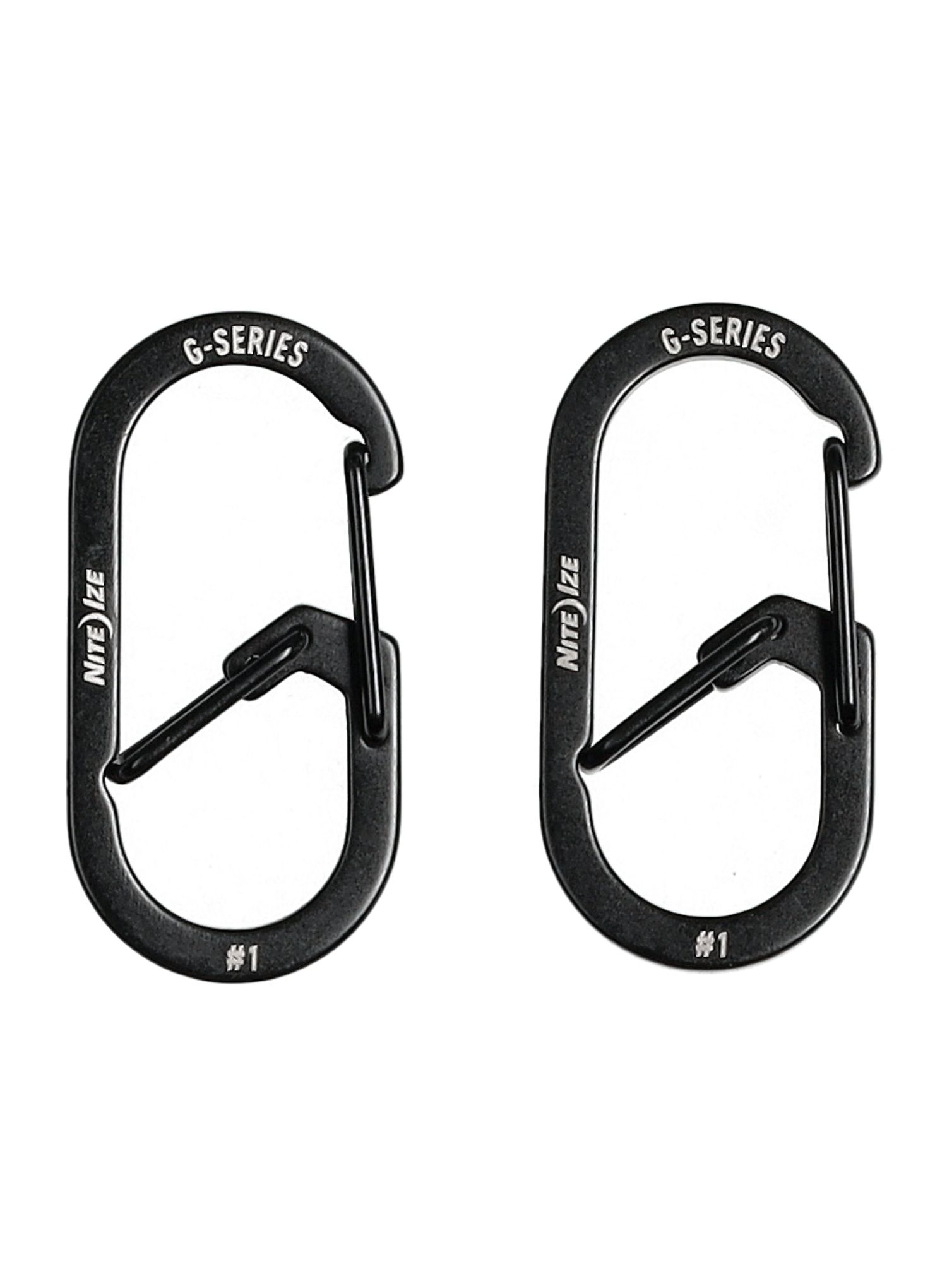 Karabiny Nite Ize G-Series Dual Chamber Carabiner 1 - black
