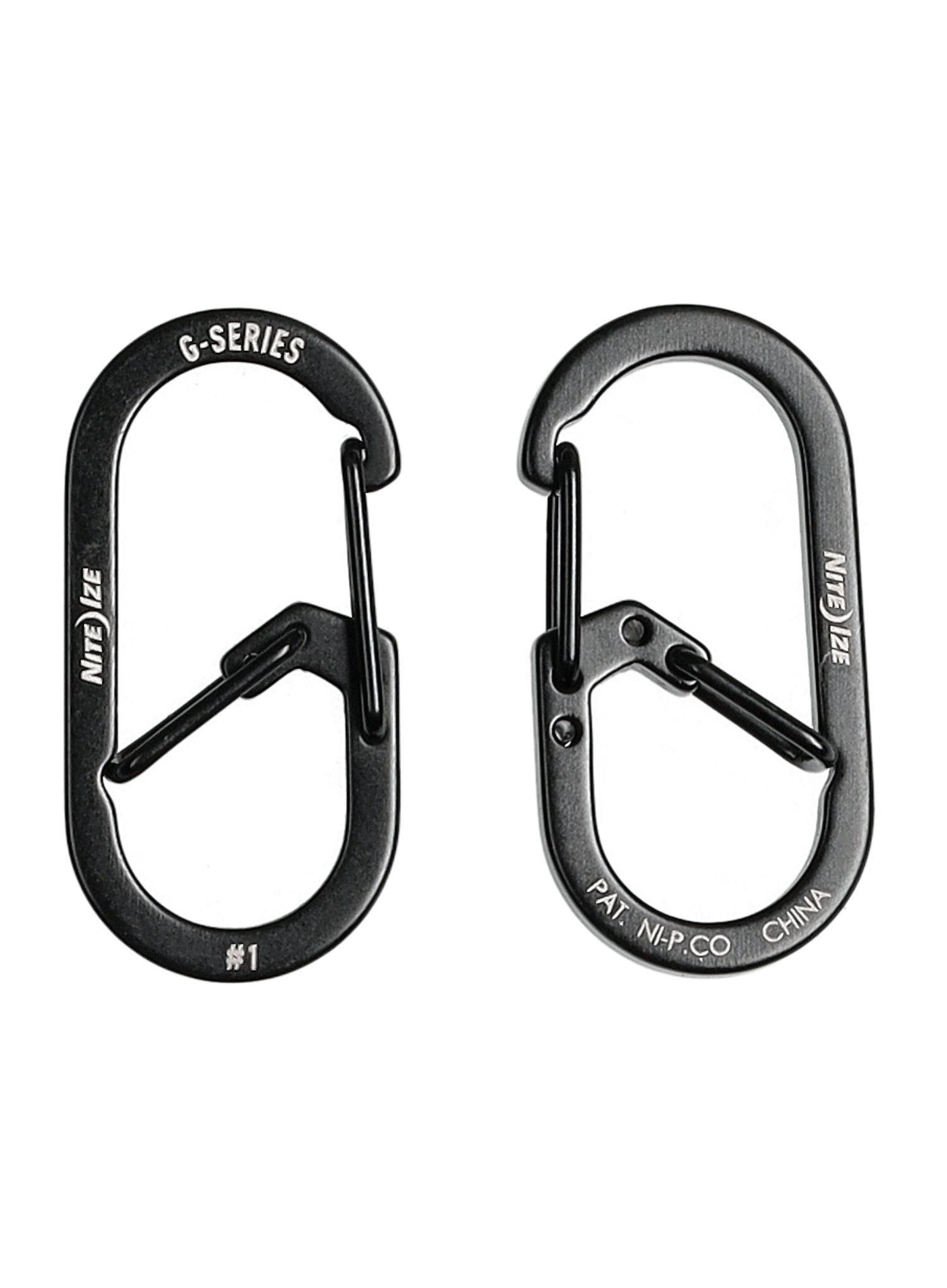 Karabiny Nite Ize G-Series Dual Chamber Carabiner 1 - black