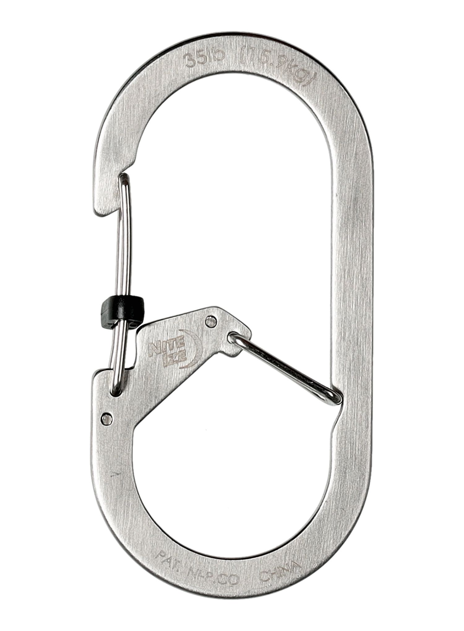 Karabina Nite Ize G-Series SlideLock Dual Chamber Carabiner 4 - stainless steel