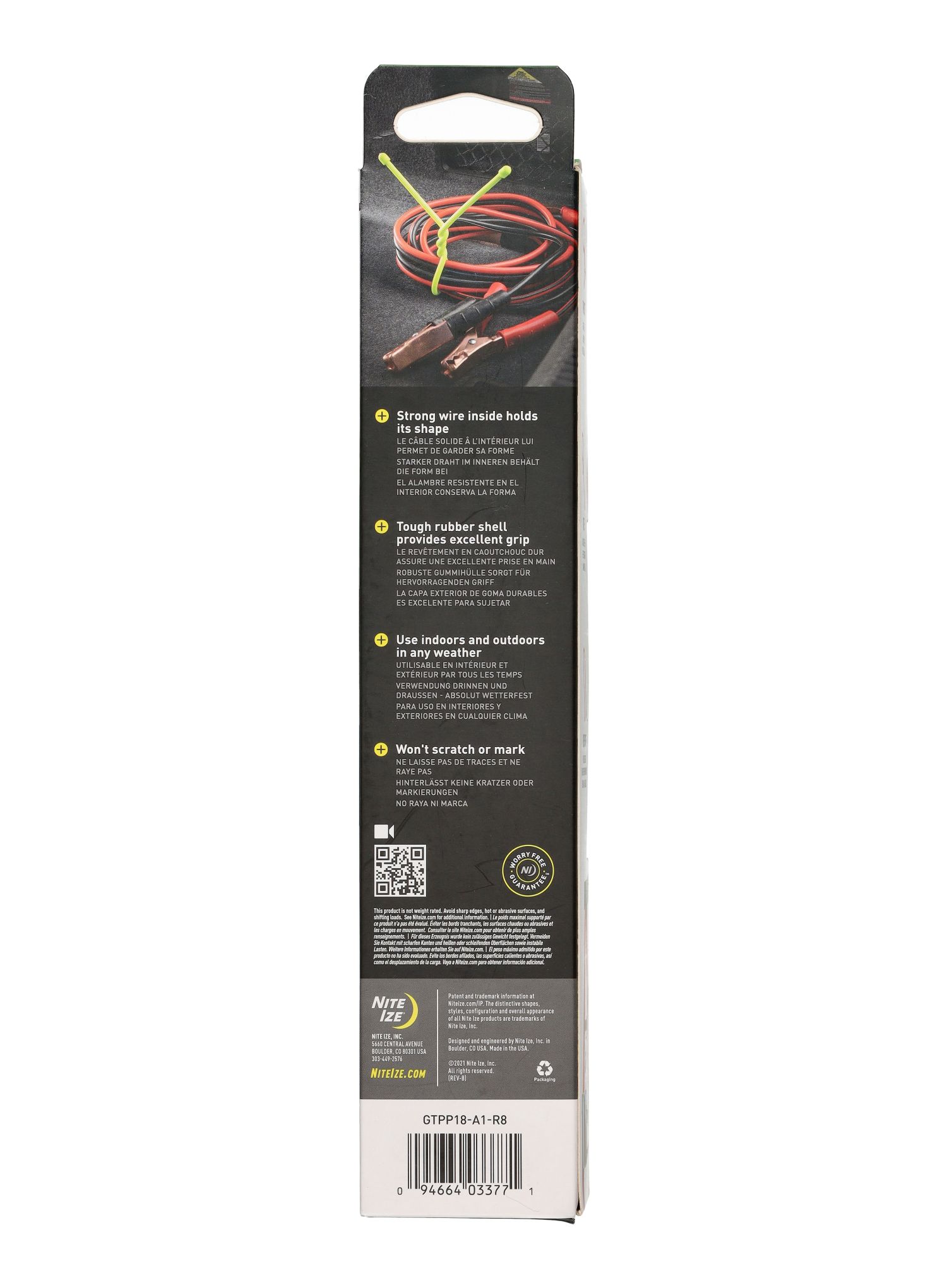 Popruhy Nite Ize Gear Tie 18 ProPack - 6Pack - assorted