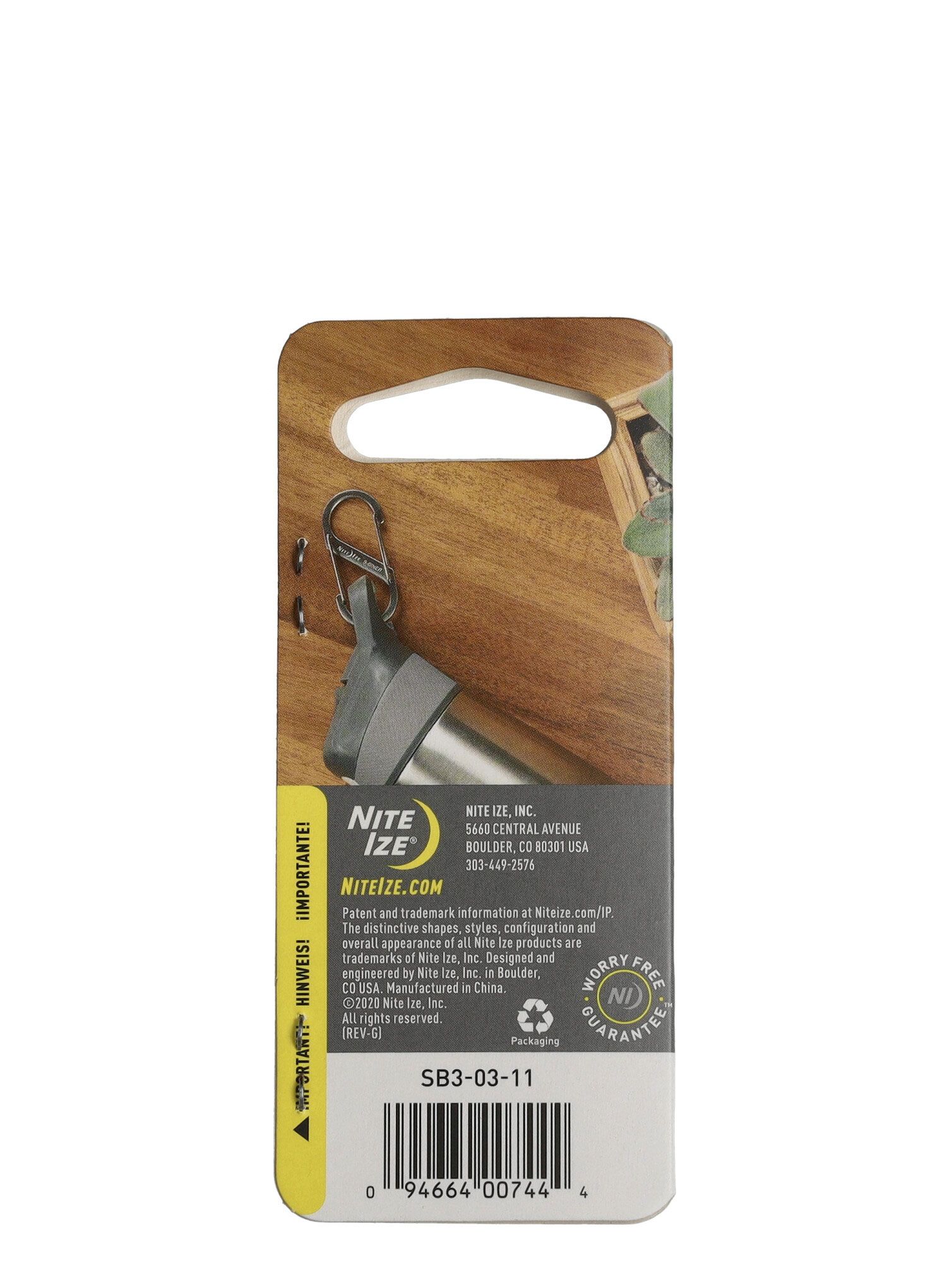 Karabinka Nite Ize S-Biner 3 - steel