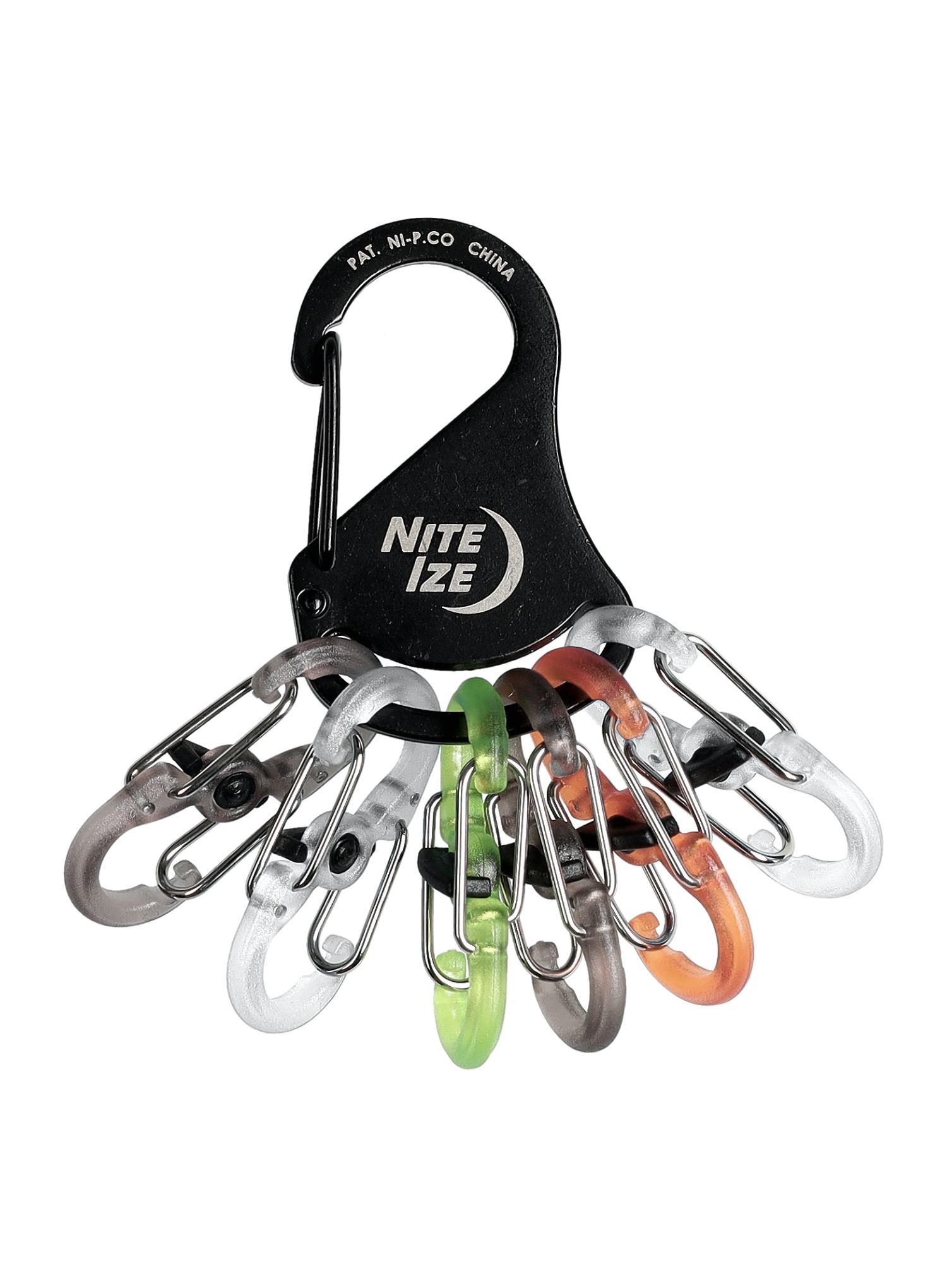 Karabinka na klíče Nite Ize S-Biner KeyRack Locker Plastic - assorted