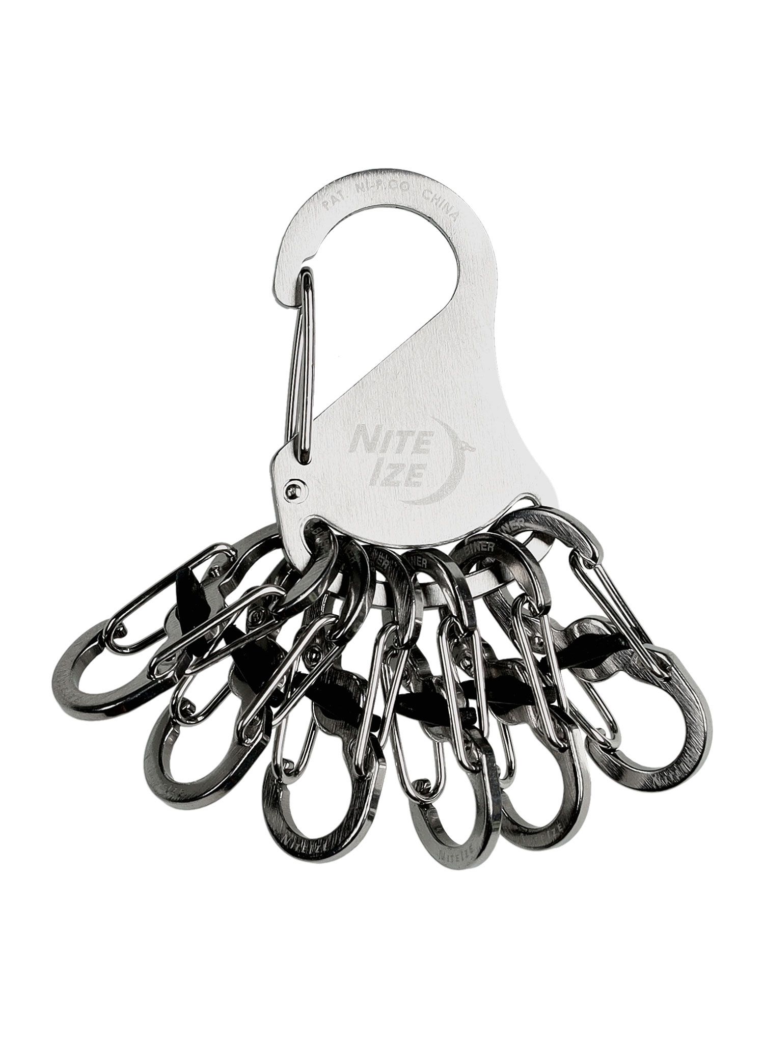 Karabina Nite Ize S-Biner KeyRack Locker - steel