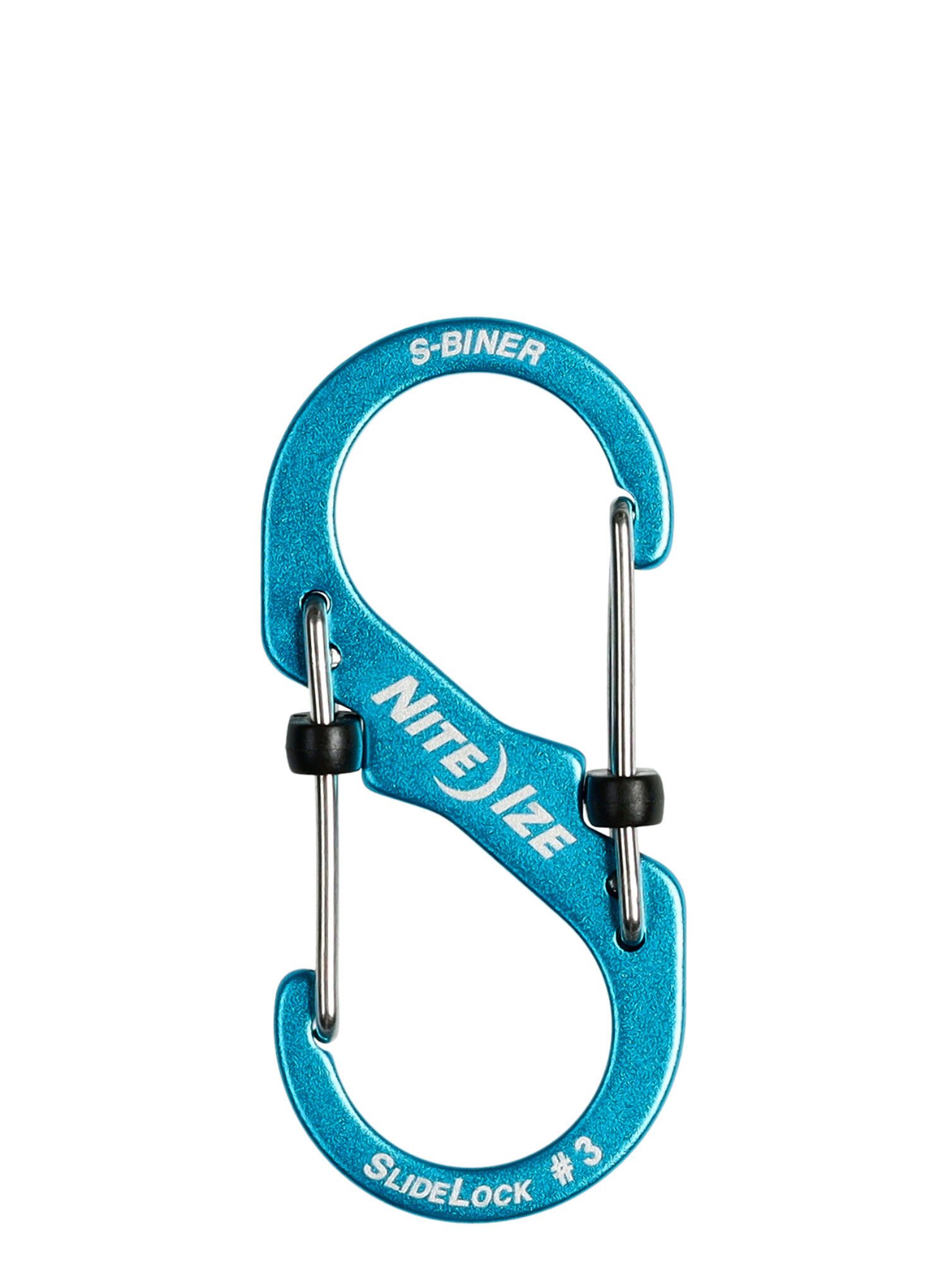 Nosič materiálu ve tvaru karabiny Nite Ize S-Biner SlideLock Aluminum 3 - blue