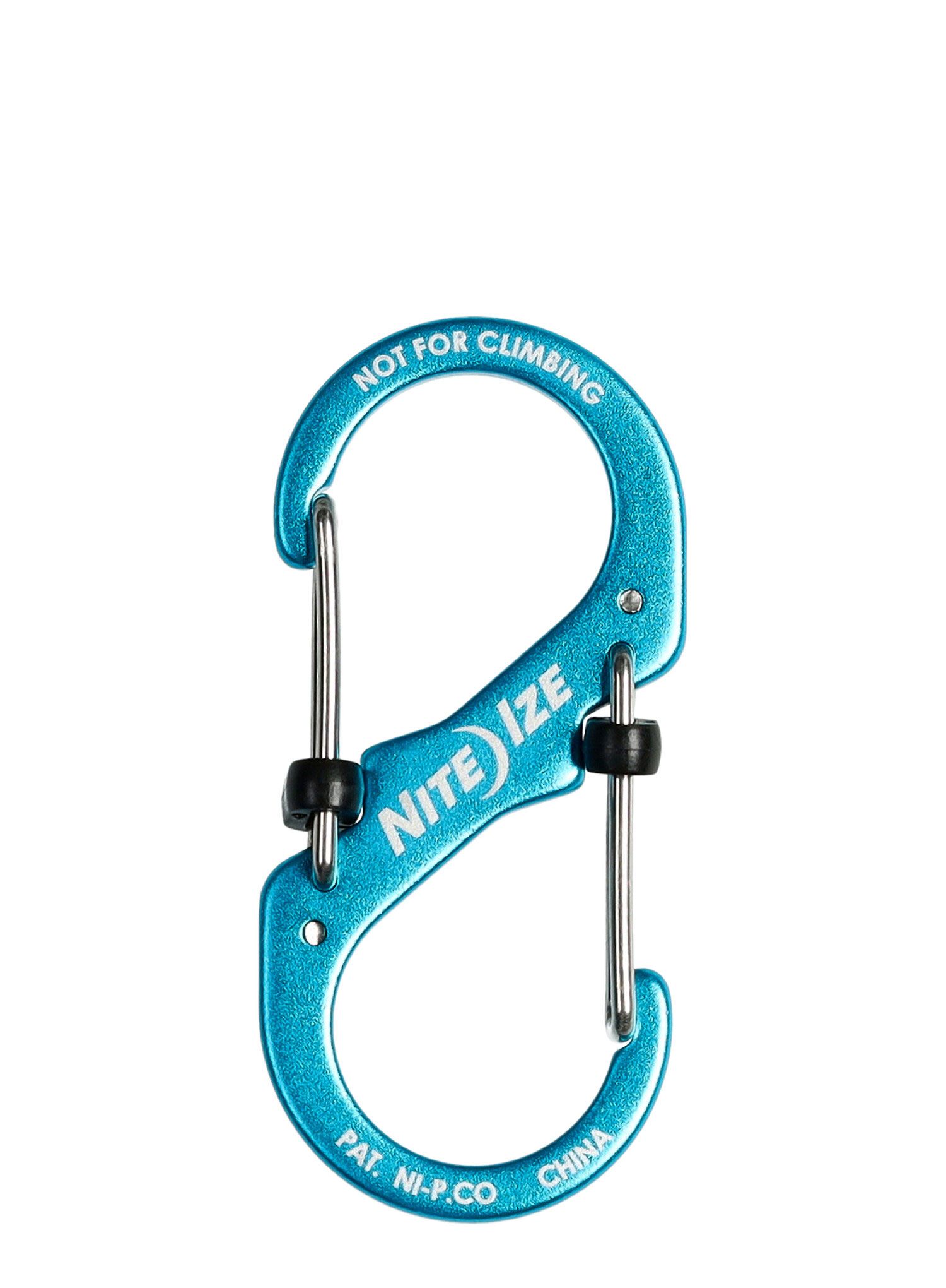 Nosič materiálu ve tvaru karabiny Nite Ize S-Biner SlideLock Aluminum 3 - blue
