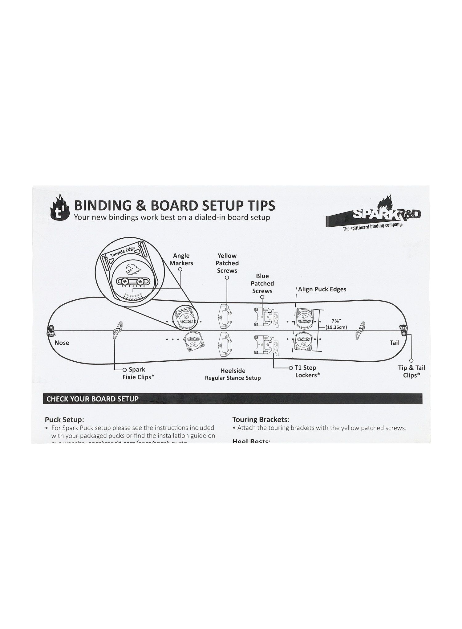 Splitboard vázání Nitro Vertical ST Splitbinding - black