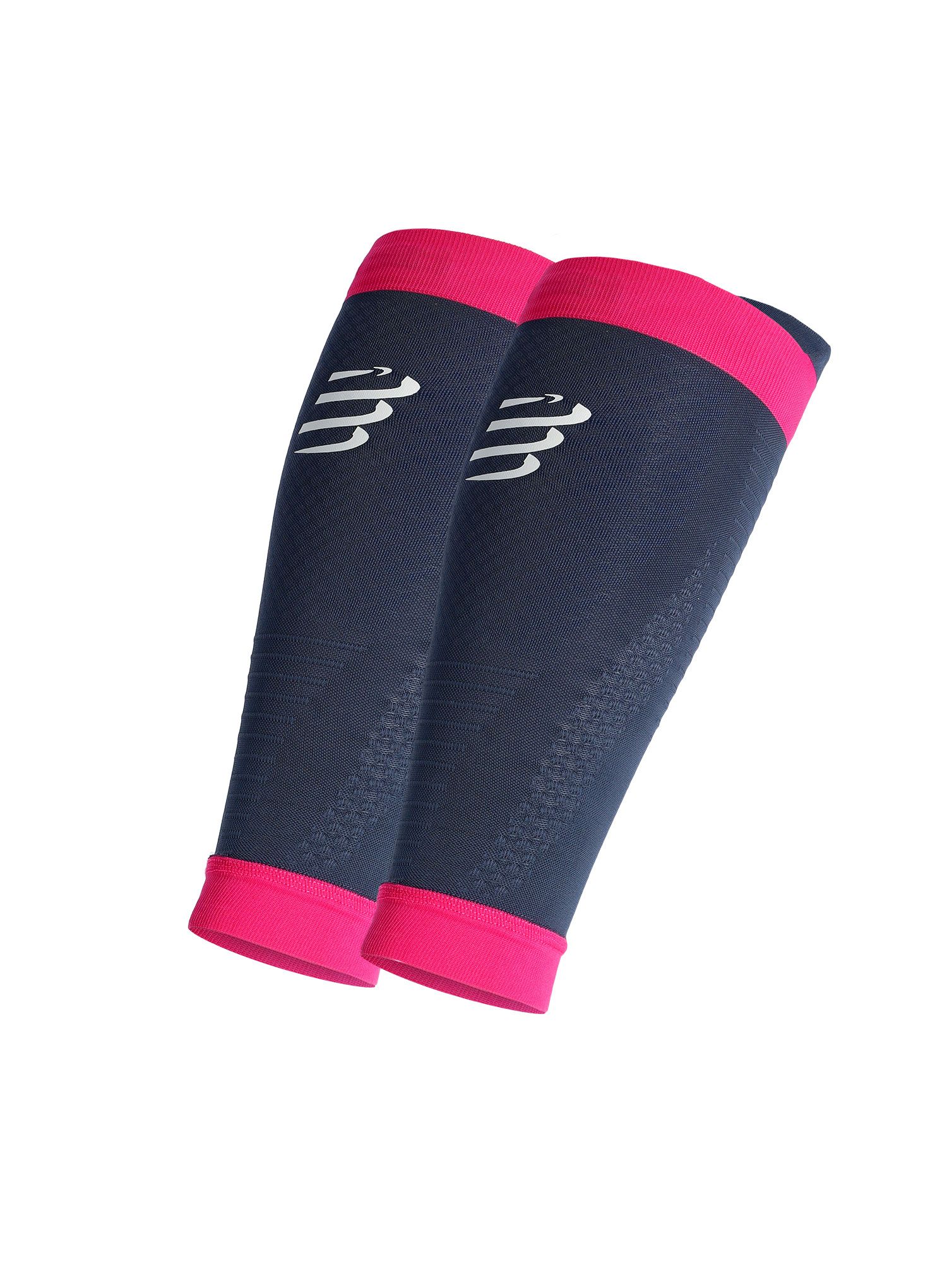 Kompresní nohavice Compressport R2 3.0 - moon indigo/magenta