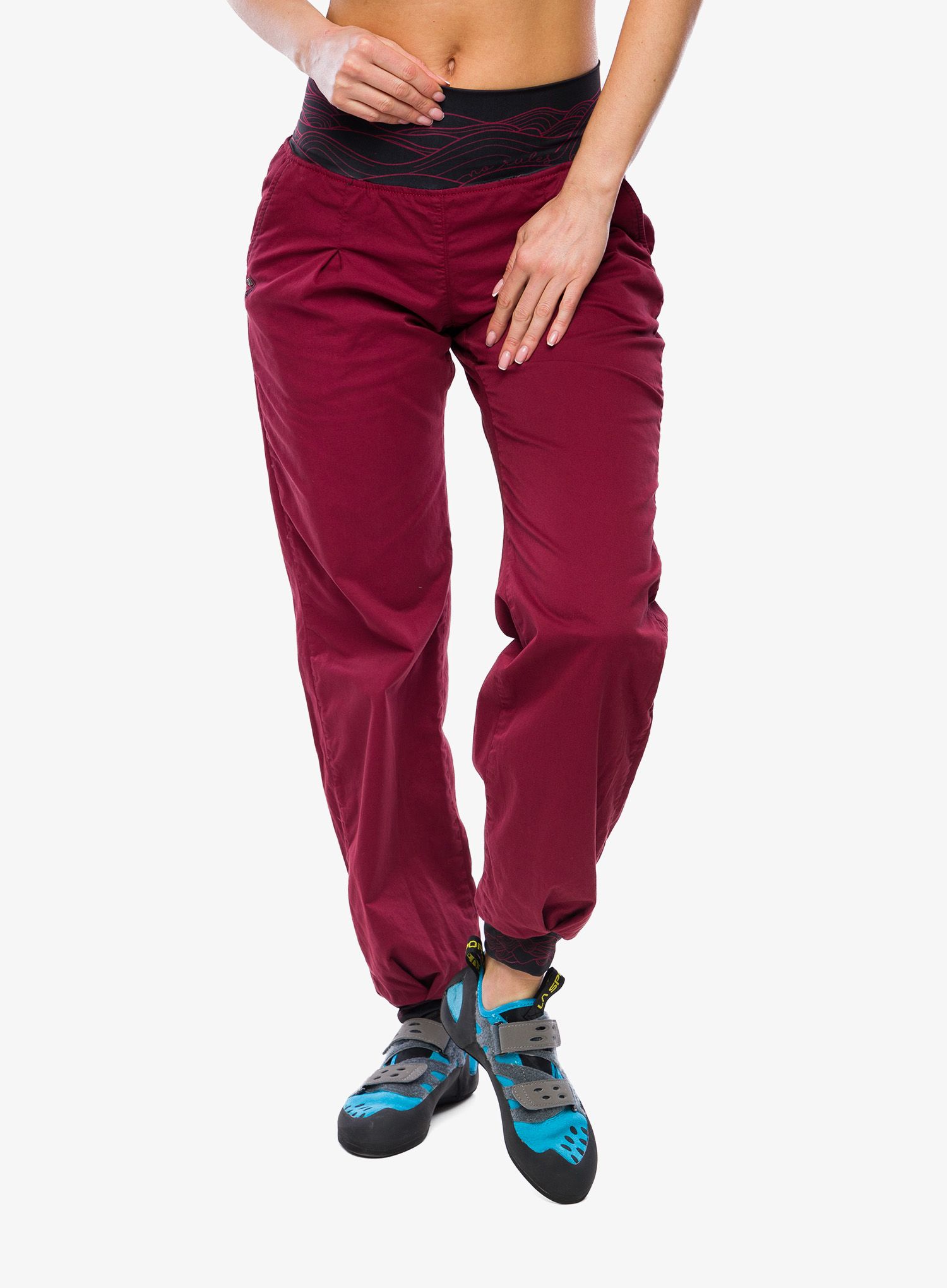 Lezecké kalhoty dámské Nograd Dune Pant - dark red/red