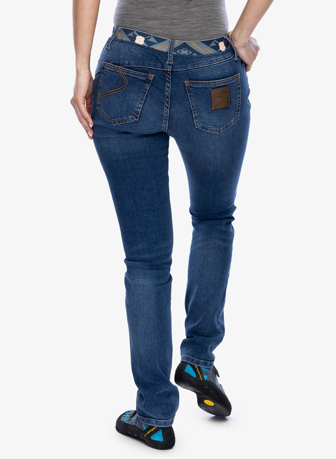 Lezecké kalhoty dámské Nograd Legend Denim - denim blue stone