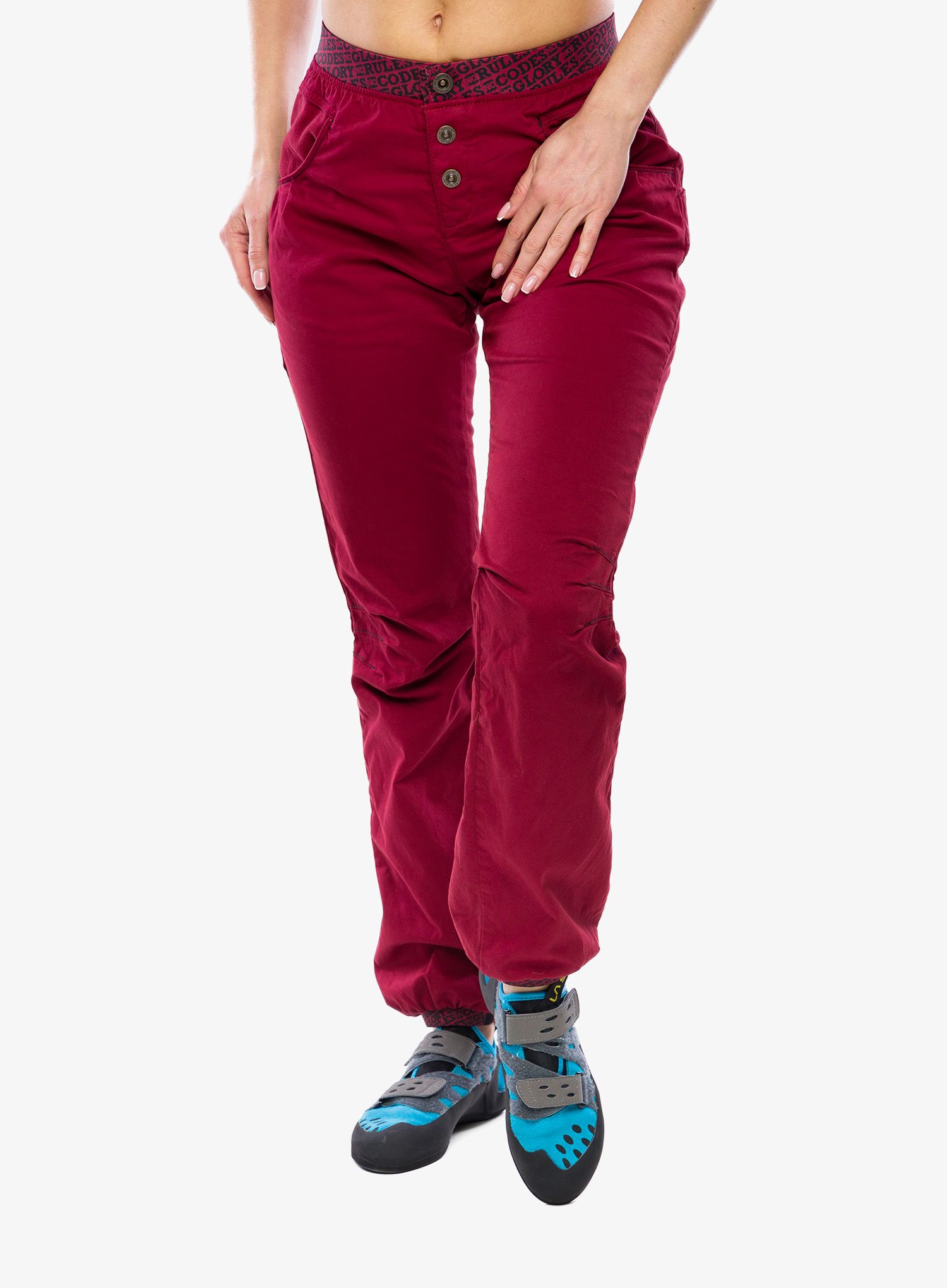 Lezecké kalhoty dámské Nograd Sahel Pant - dark red/red