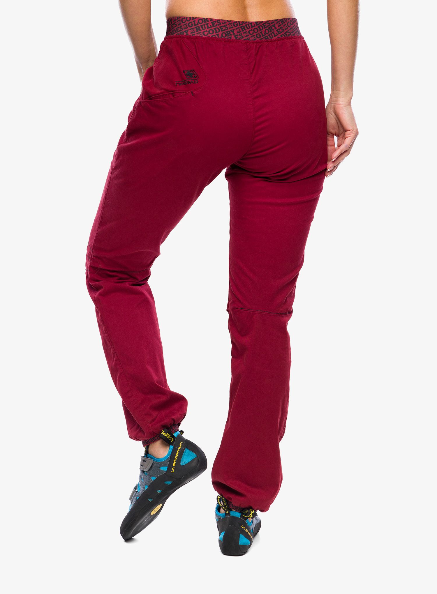 Lezecké kalhoty dámské Nograd Sahel Pant - dark red/red