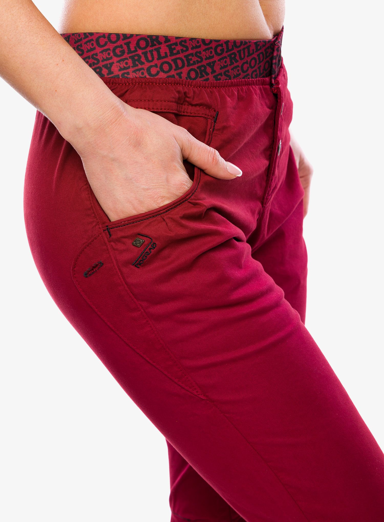 Lezecké kalhoty dámské Nograd Sahel Pant - dark red/red