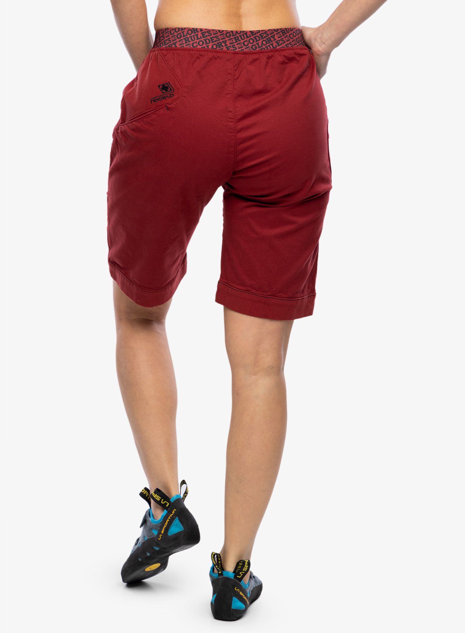 Dámské lezecké kraťasy Nograd Sahel Short - dark red