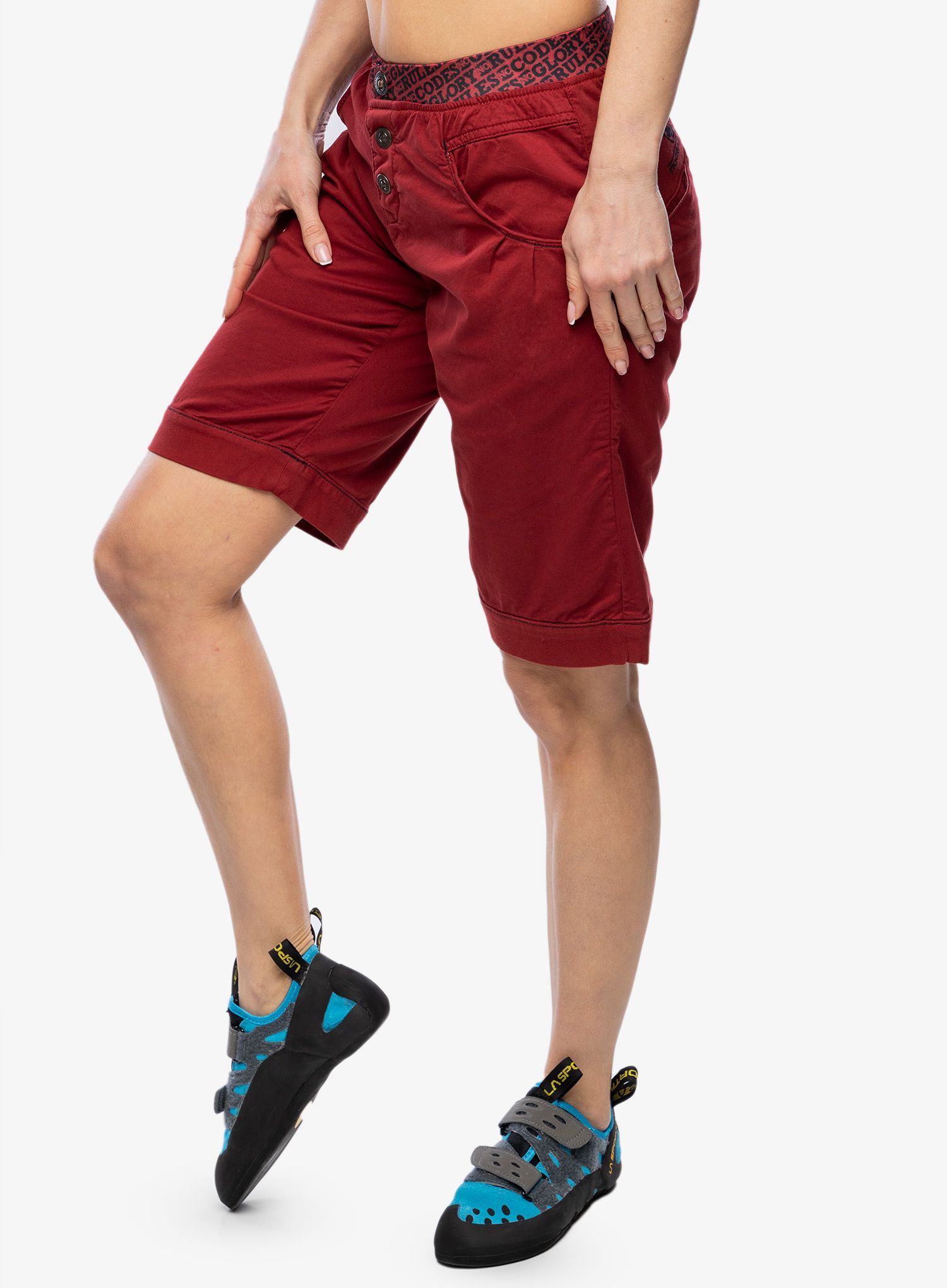 Dámské lezecké kraťasy Nograd Sahel Short - dark red
