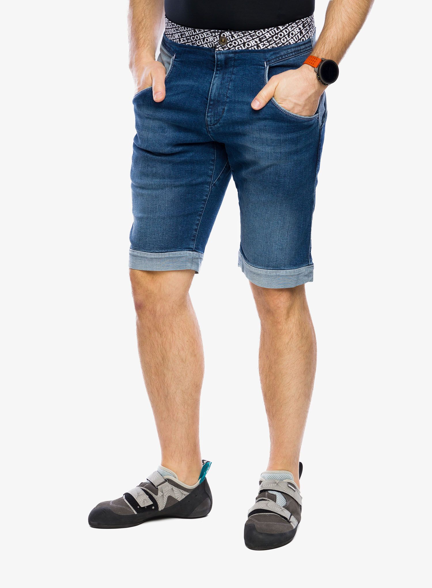 Lezecké kraťasy Nograd Sahel Shorts Denim - denim