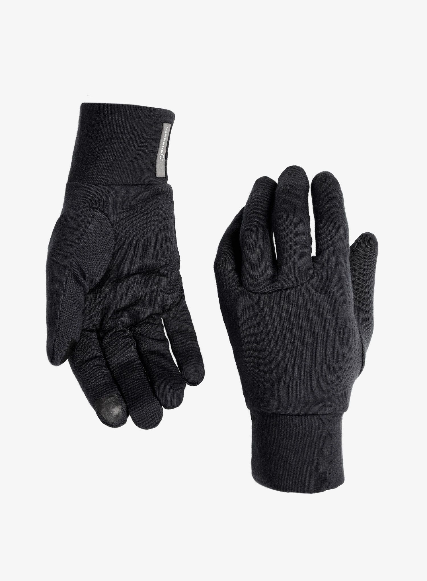Vlněné rukavice Norrona 29 CorespunUll Liner Gloves - caviar