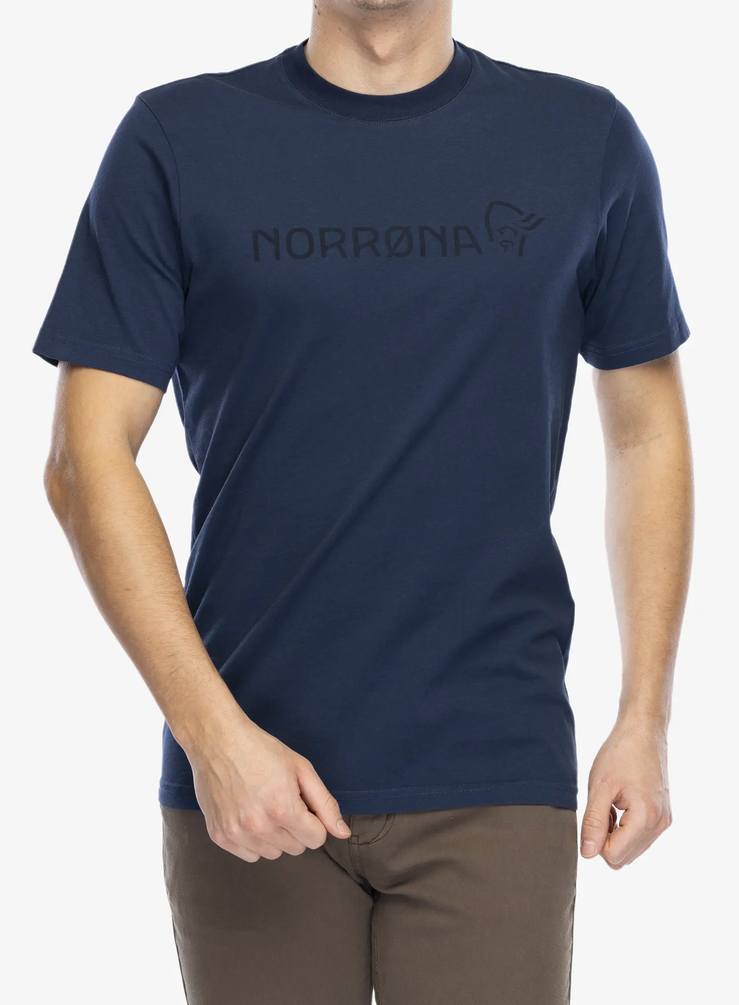 Bavlněné tričko pánské Norrona 29 Cotton Norrona Viking T-Shirt - indigo
