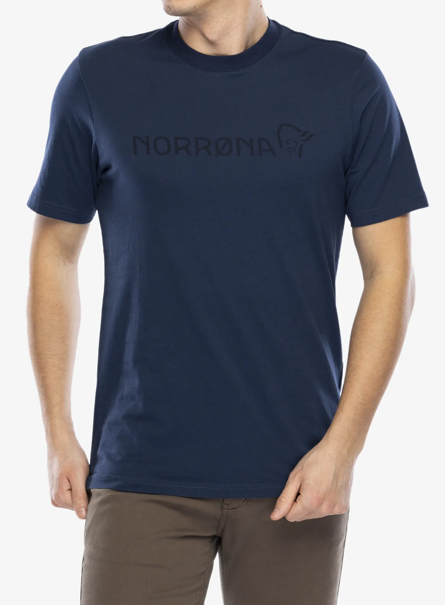 Bavlněné tričko pánské Norrona 29 Cotton Norrona Viking T-Shirt - indigo