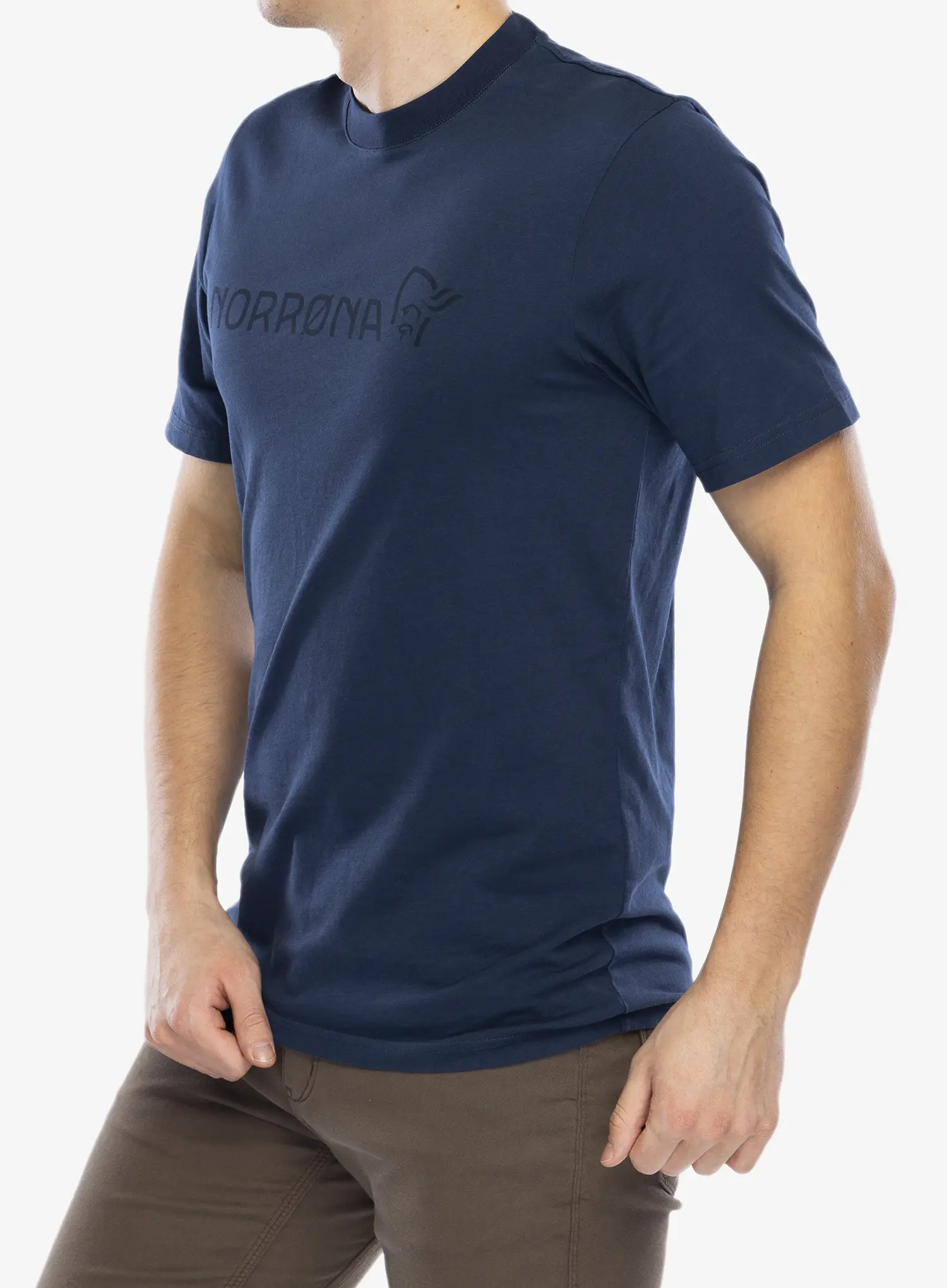 Bavlněné tričko pánské Norrona 29 Cotton Norrona Viking T-Shirt - indigo