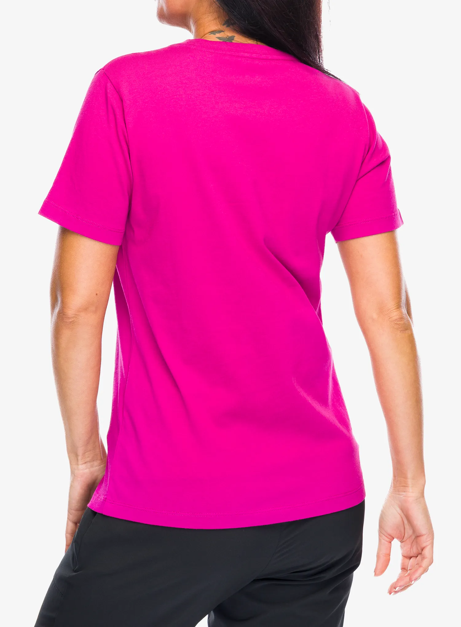 Bavlněné tričko dámské Norrona 29 Cotton Viking T-Shirt - festival fuchsia