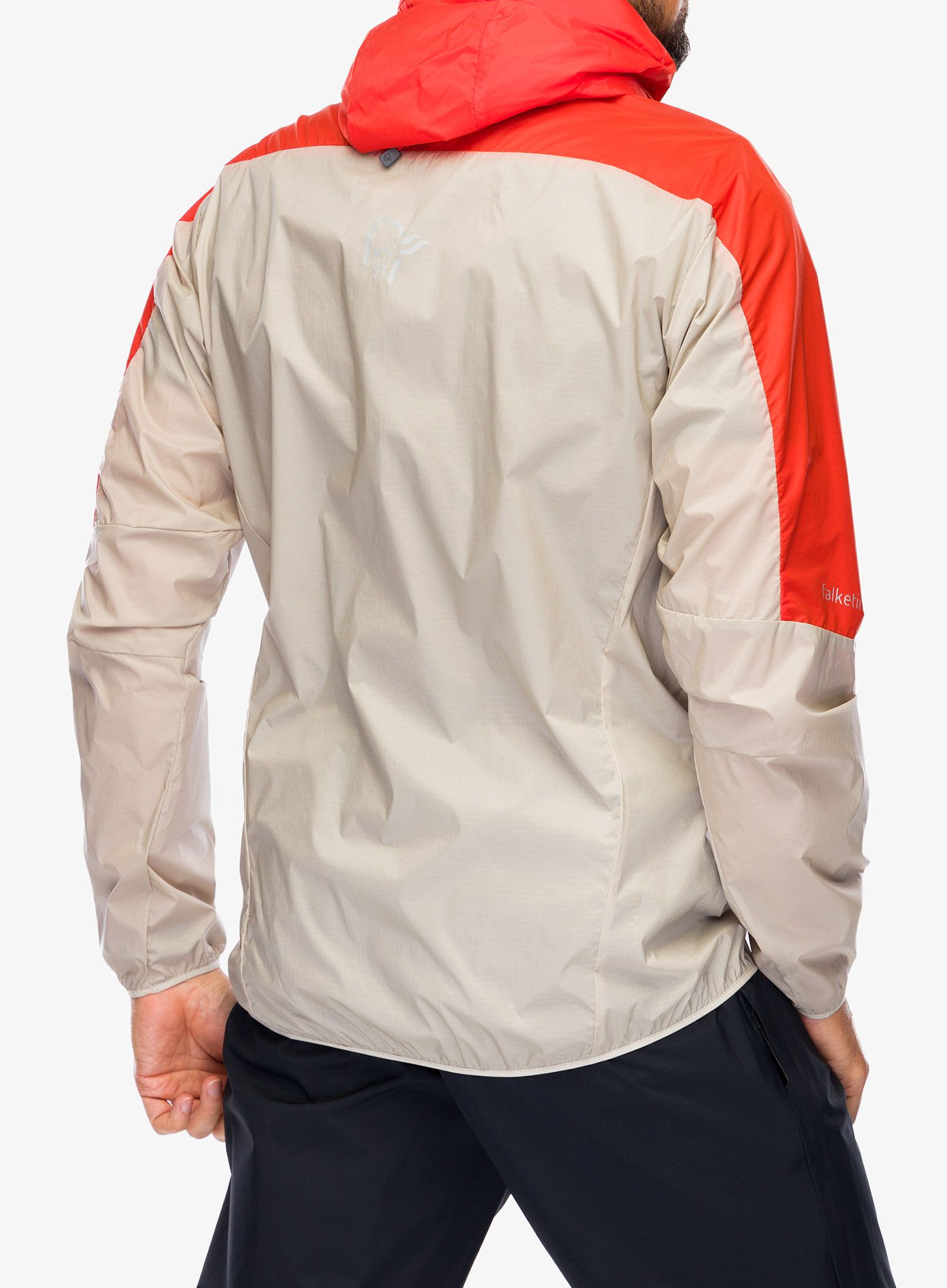Větrovka Norrona Falketind Aero60 Hood - arednalin/pure cashmere