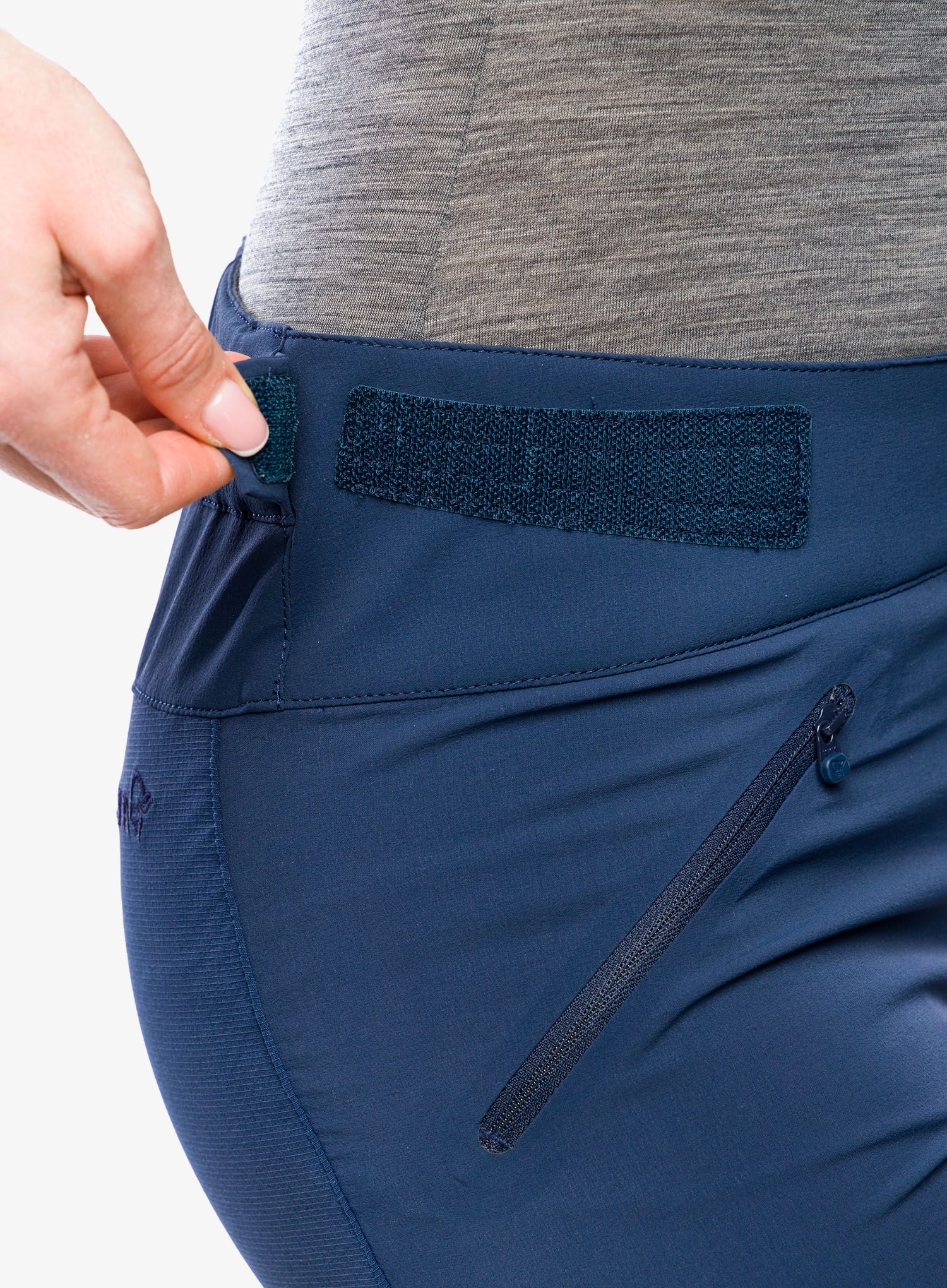 Trekové kalhoty dámské Norrona Falketind Flex1 Rugged Slim Pants - indigo night